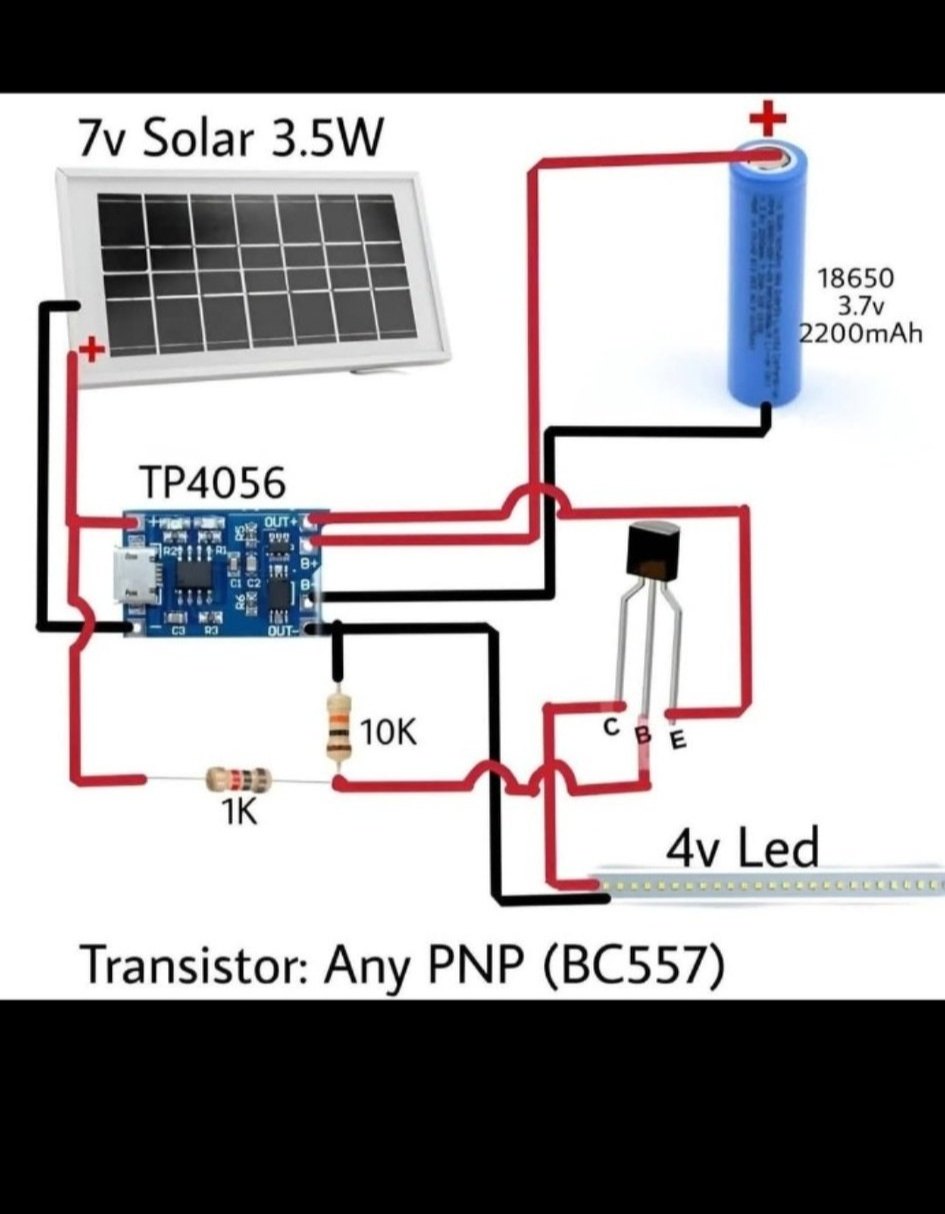 Smart 3.7V Solar Lamp Circuit Board Automatic Street Night Light