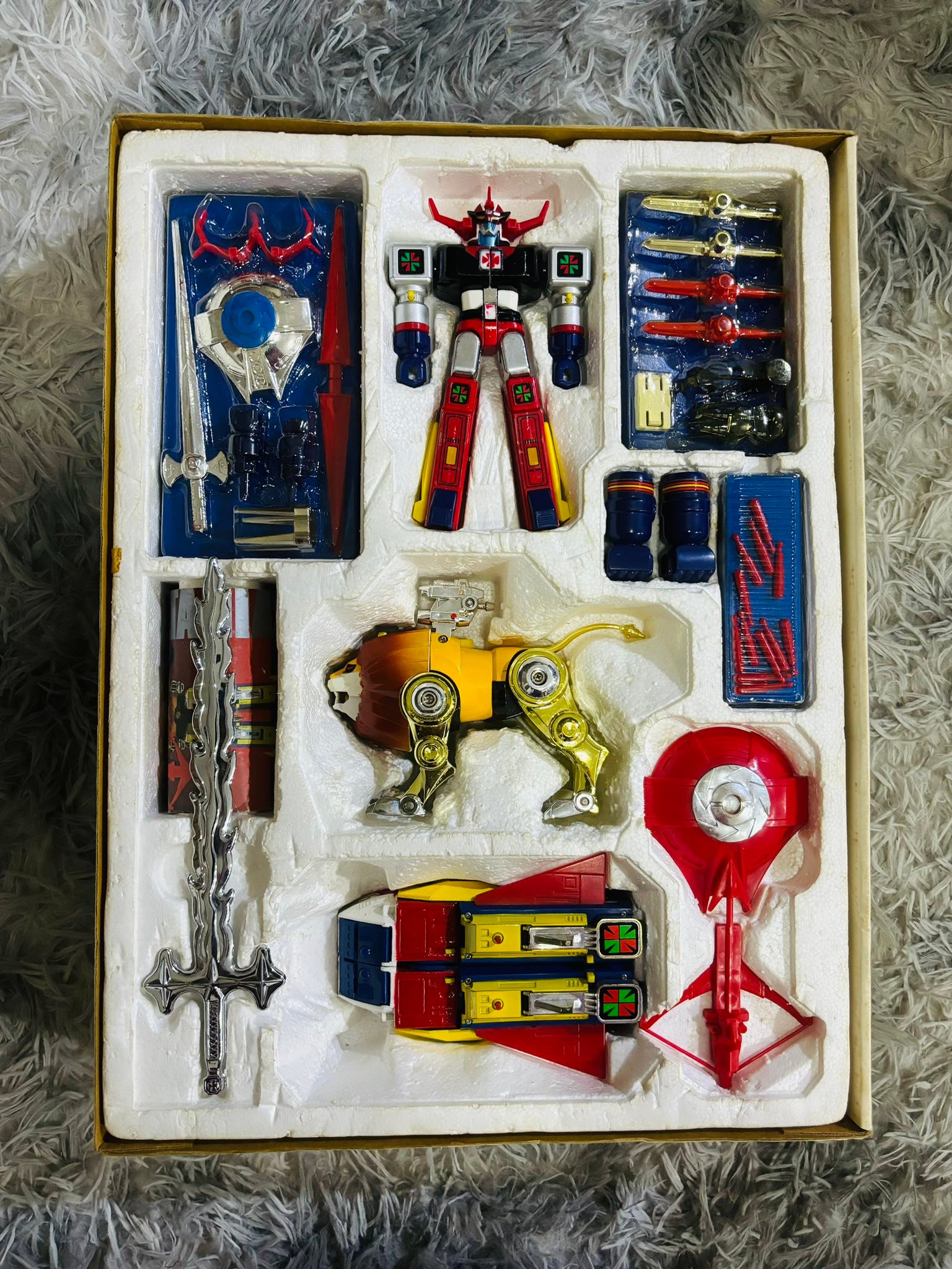 Vintage Bandai Godaikin Daltanias figure for sale