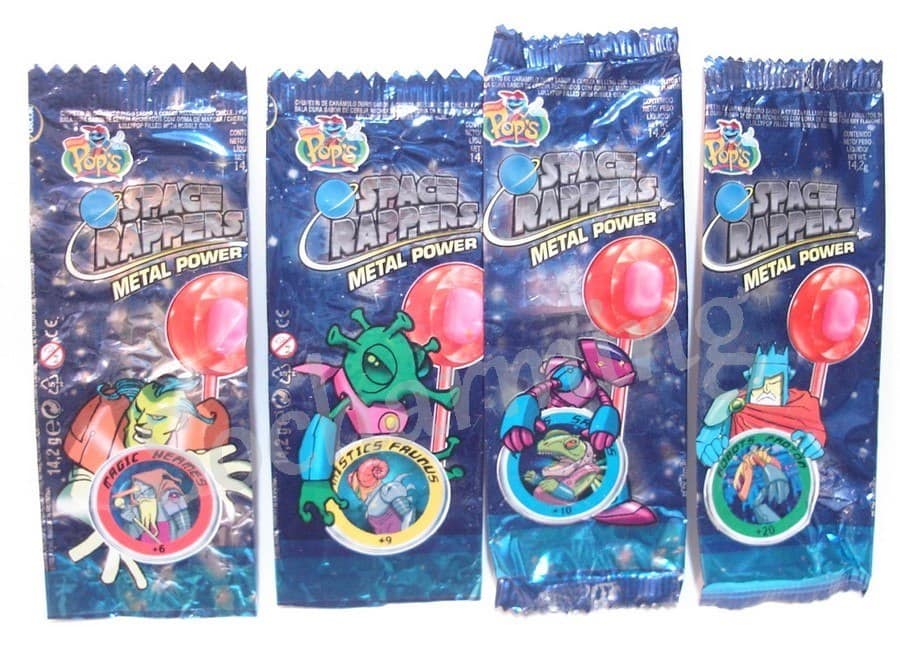 Sobres y Tazos Space Rappers... - Stickers de Chicles y otros | Facebook