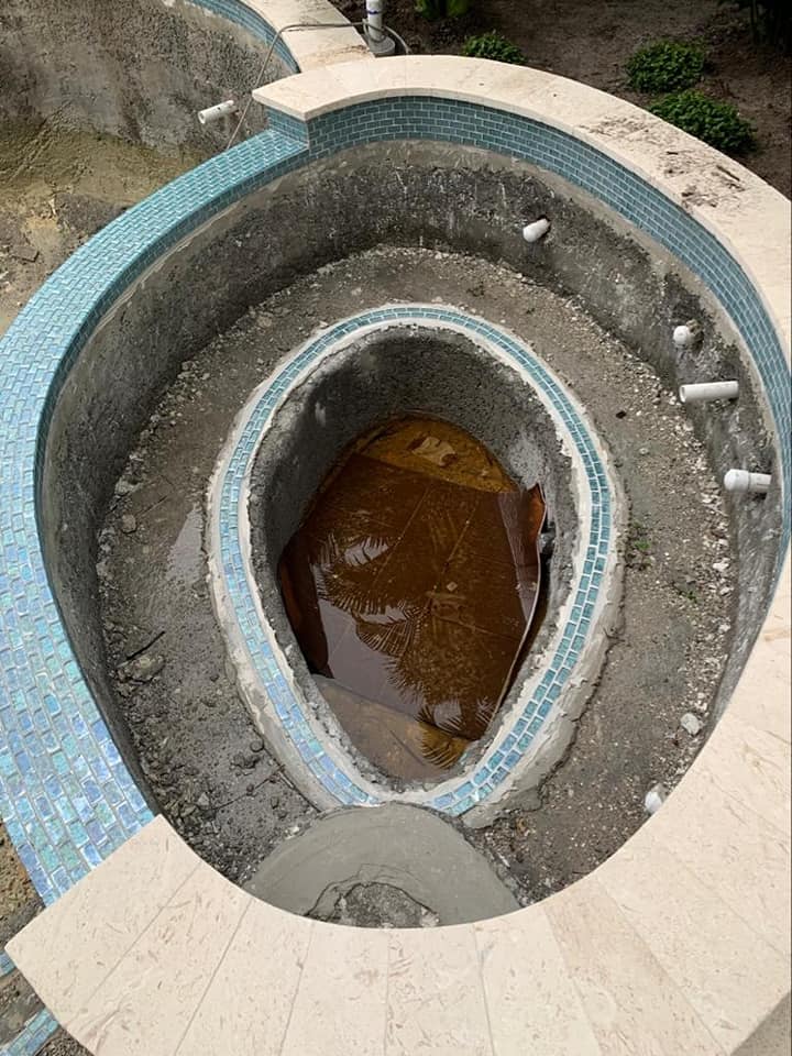 New construction prep - Tuff Mudder Pools