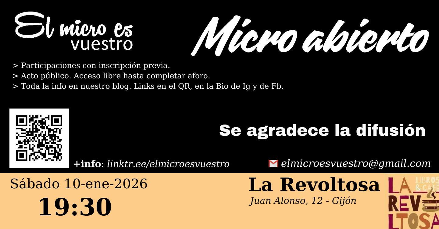 Micro abierto 10-ene-2026 | El micro es vuestro