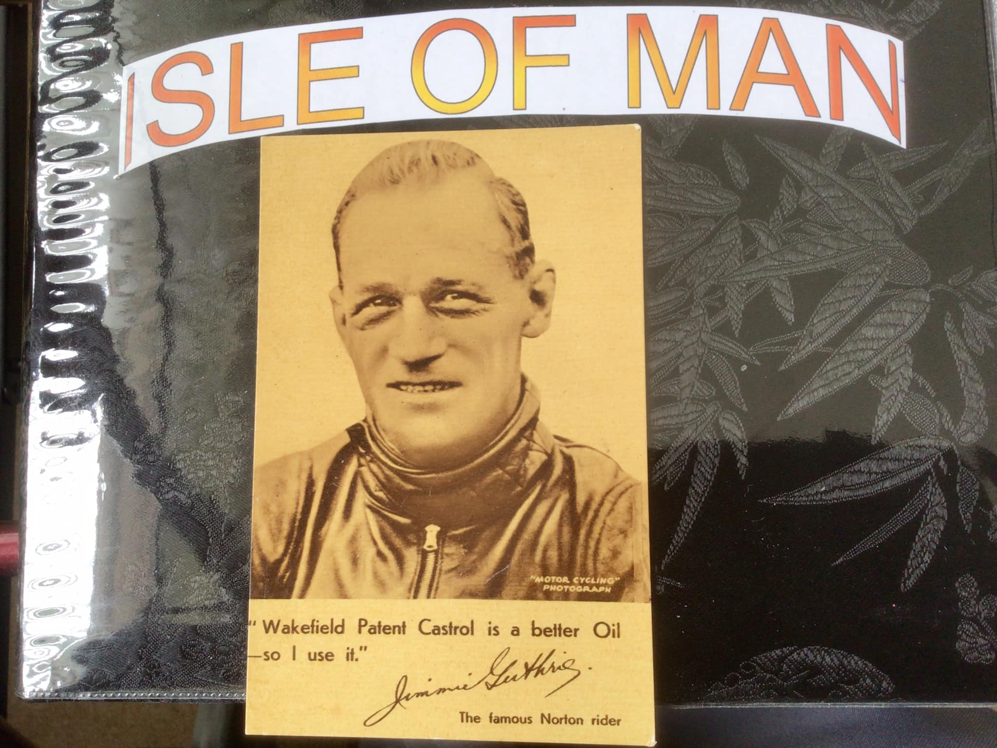 Jimmie Guthrie, Scottish motorcycle legend and six-time TT winner
