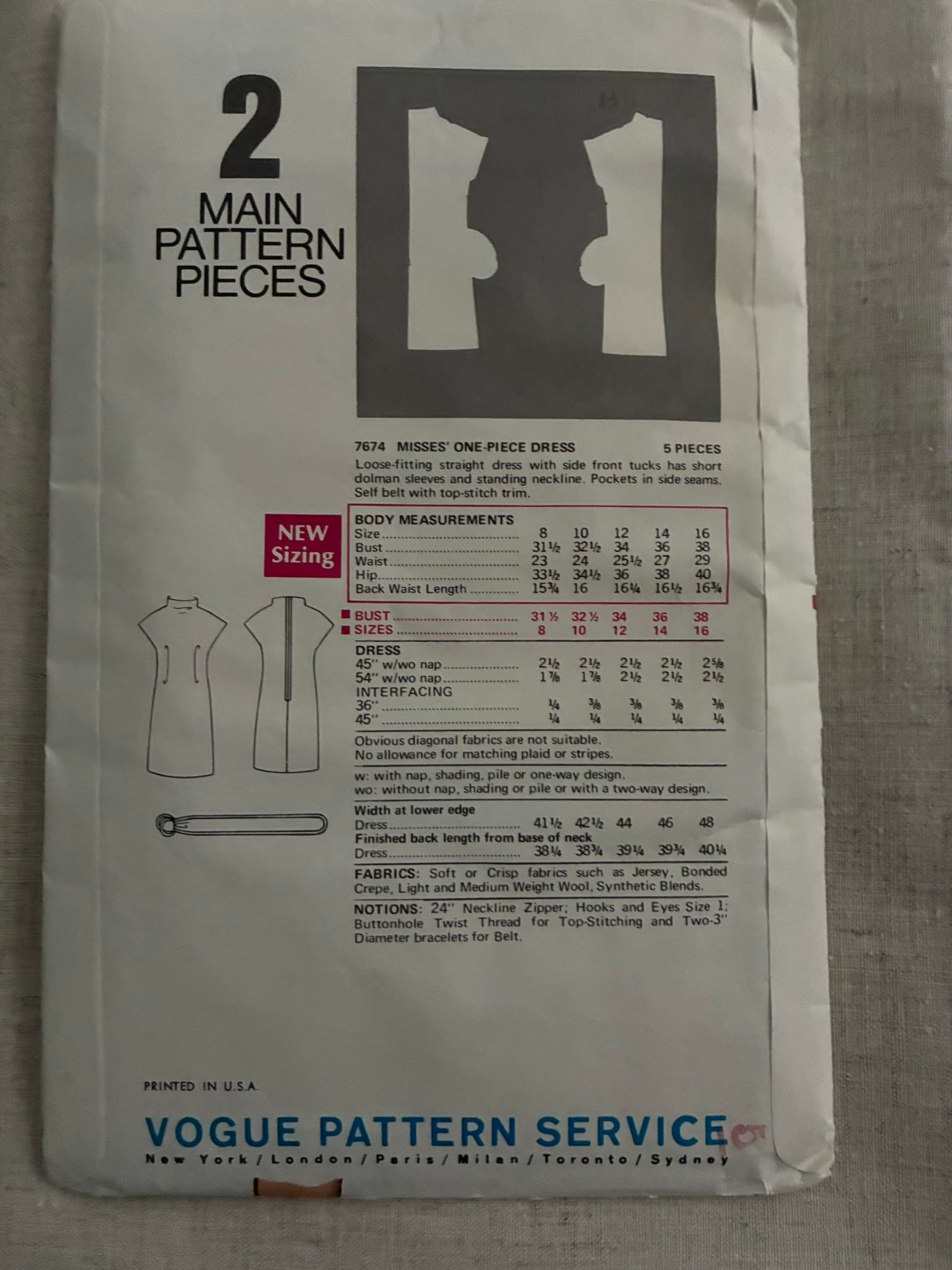 Vintage Sewing Pattern Nerds | My daughter recently asked me to make ...