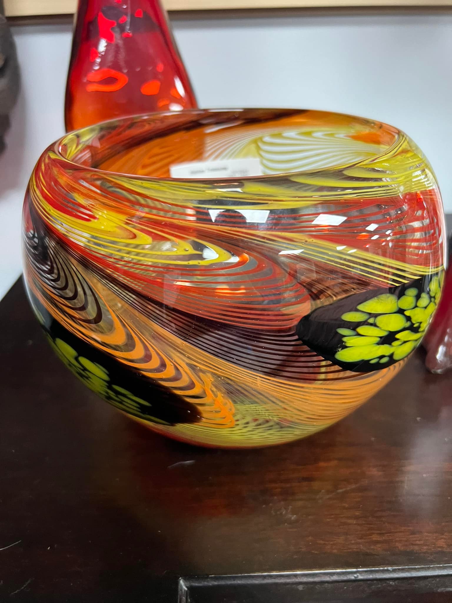 Crate & Barrel Murano Aquatic Bowl Value