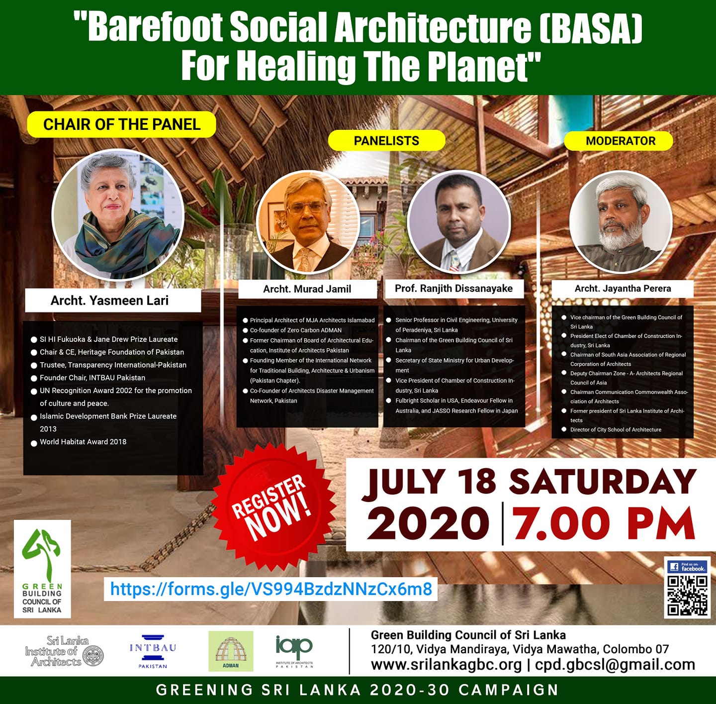 Change of time for... - Green Building Council of Sri Lanka | Facebook