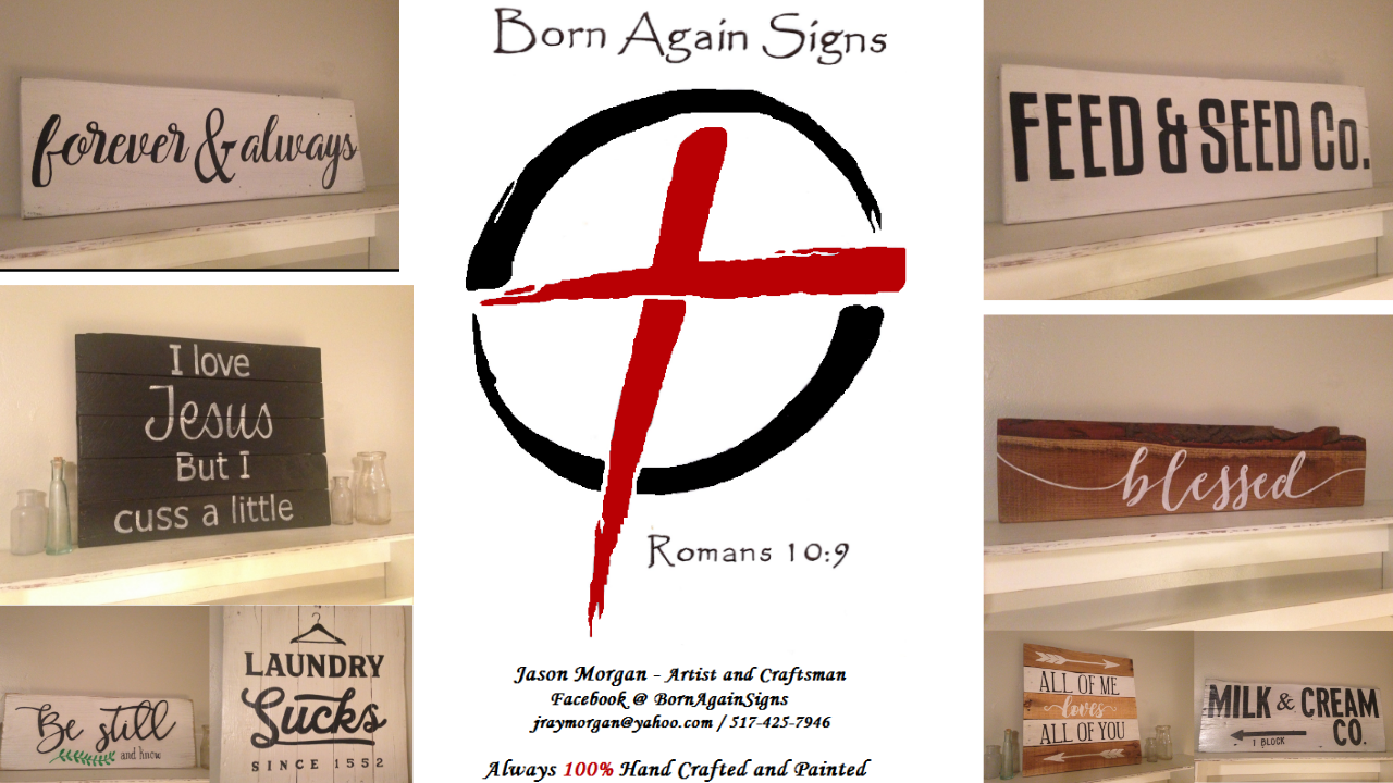 Born Again Signs