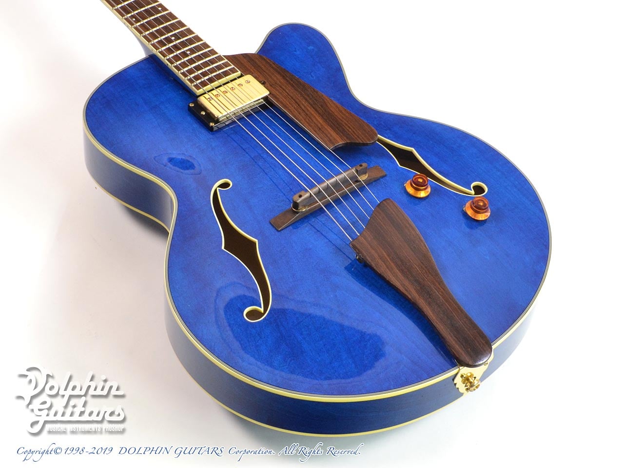 江坂店】16インチサイズのフルアコ、EASTMAN：AR-403 CE (S.Blue)の