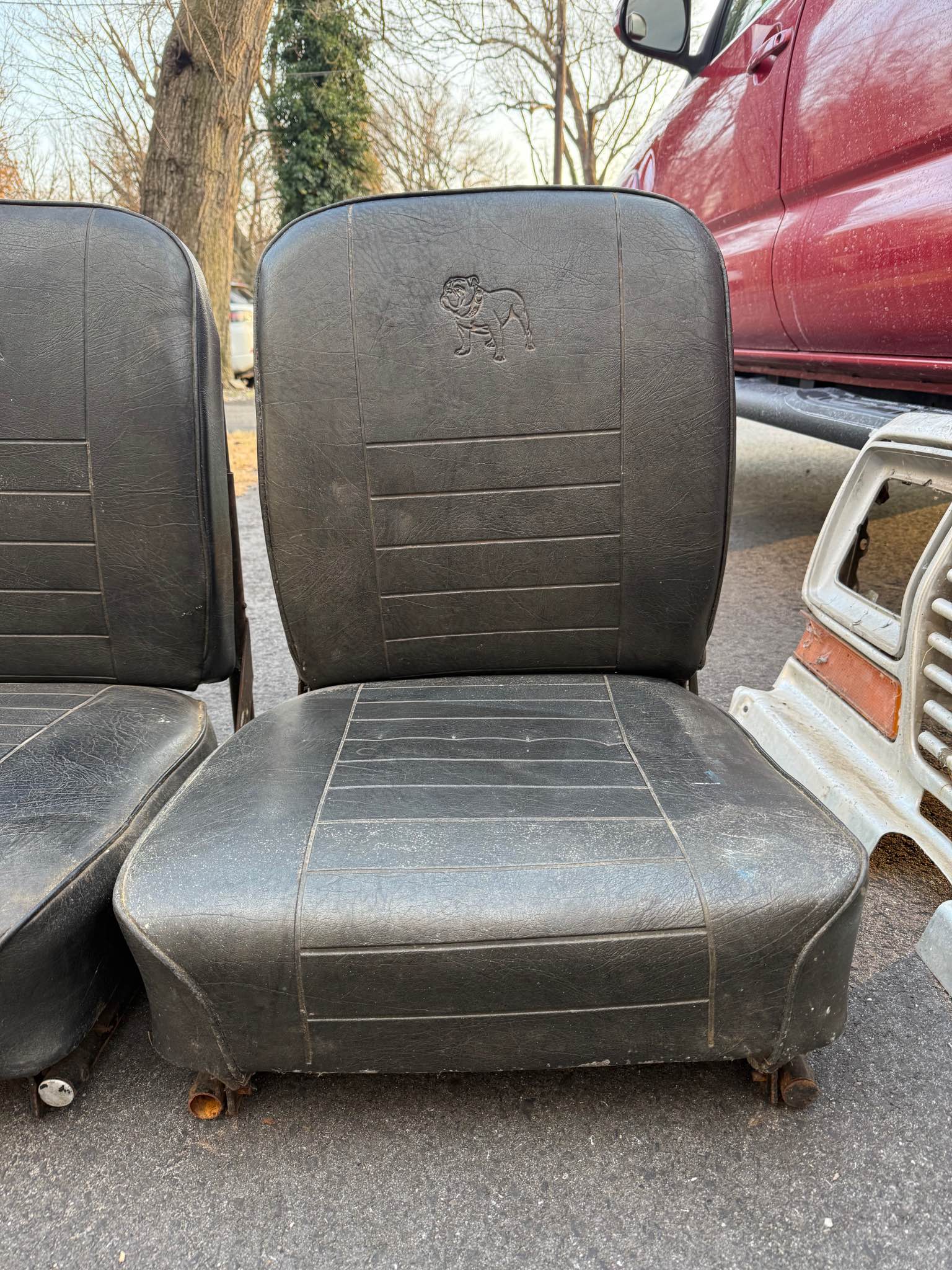 VTG Pair of Mack Truck R model Seats Original - Car Interior Parts ...
