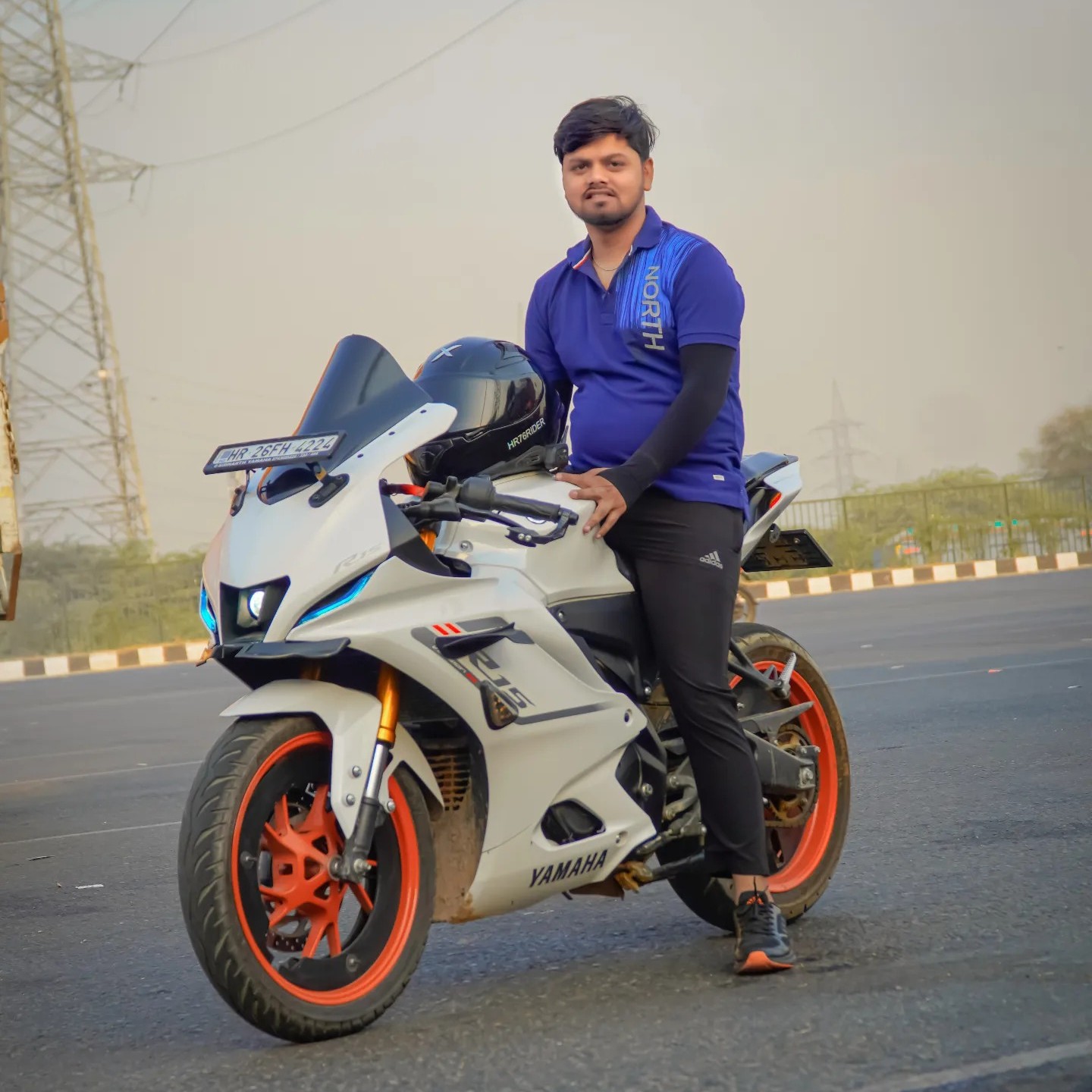 Rider Adnan Saifi