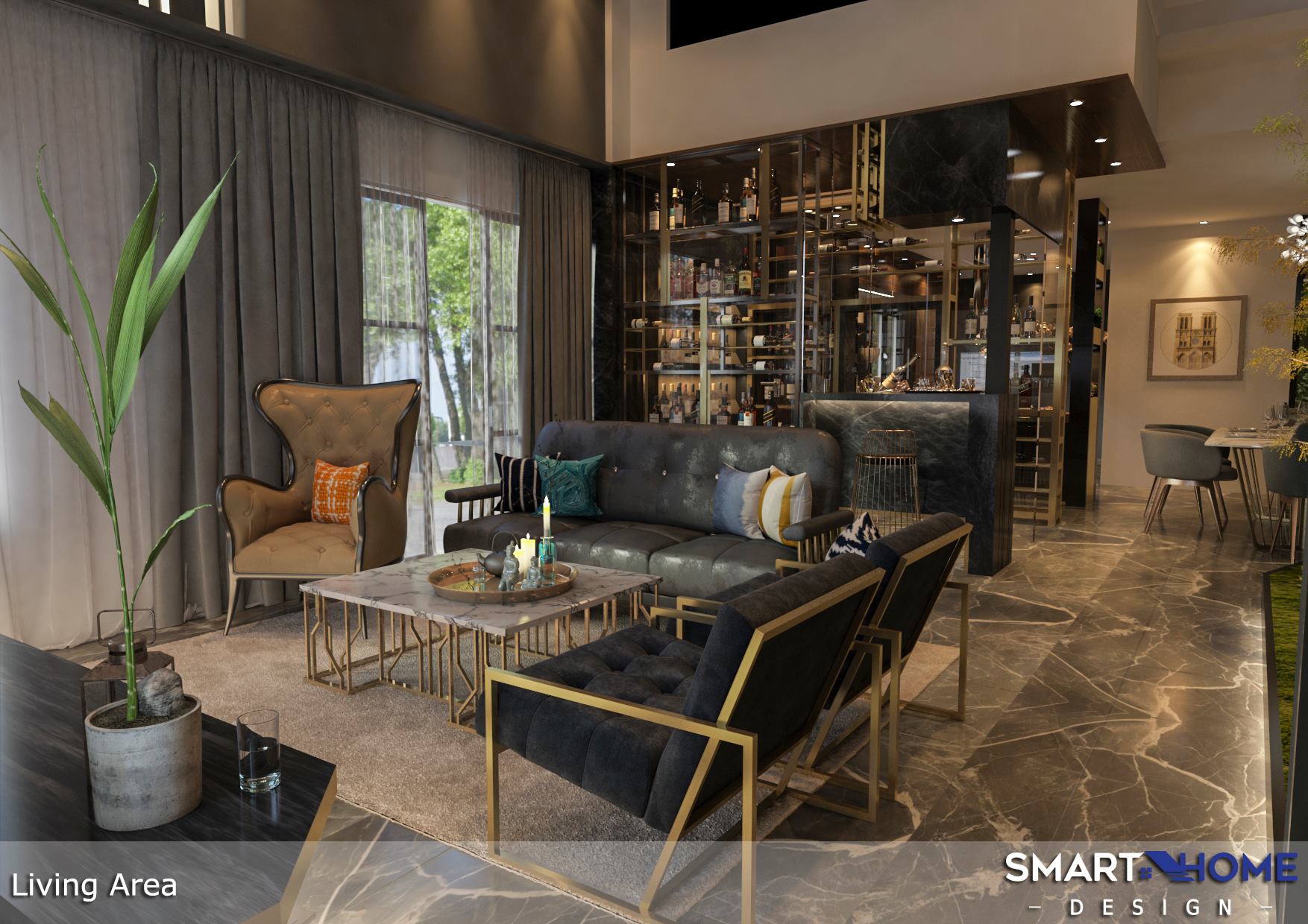 Project #40: 💓💓 Modern and... - Smart Home Interior Design