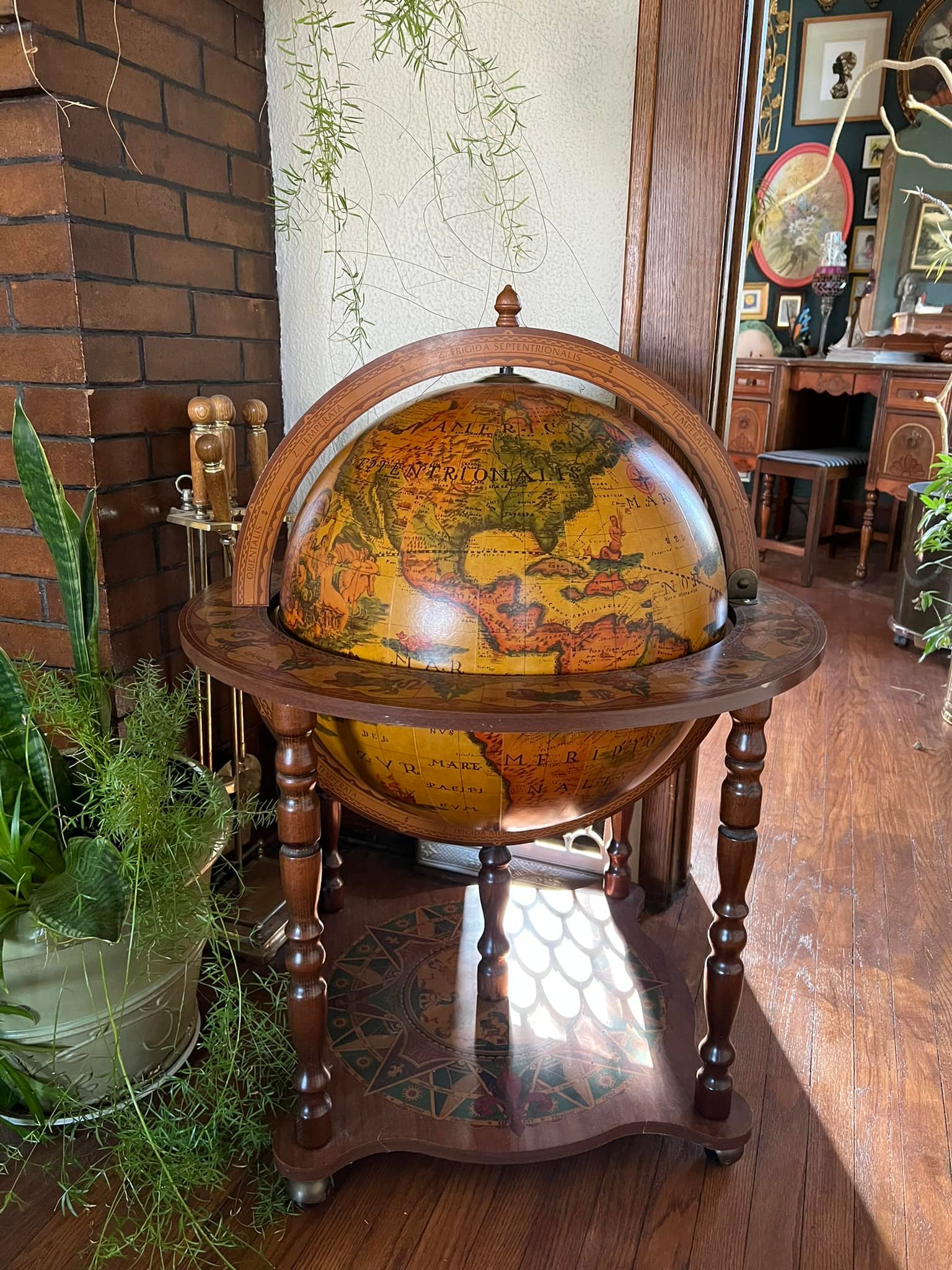Vintage italian bar cart find
