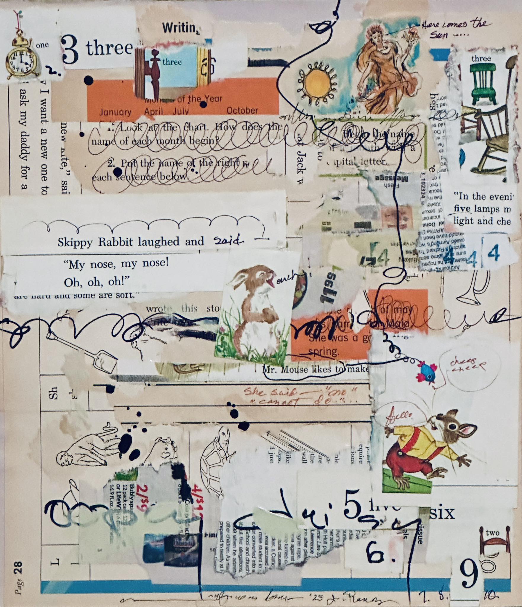 Mixed media collage | Facebook