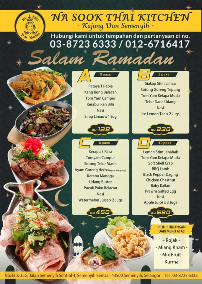 Na Sook Thai Kitchen Na Sook Thai Kitchen Semenyih Facebook