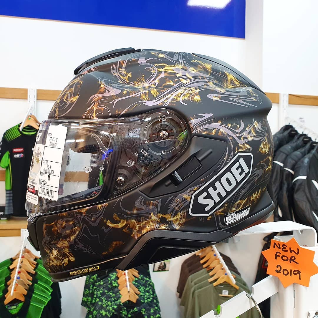 Shoei GT-Air II Deviation TC-9! www.motoday.lt #helmet #helmets