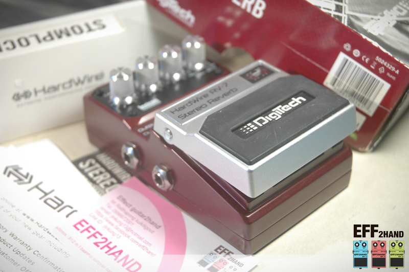 Digitech Hardwire Stereo Reverb RV-7 Effect type : Reverb ขาย : 3700 ...