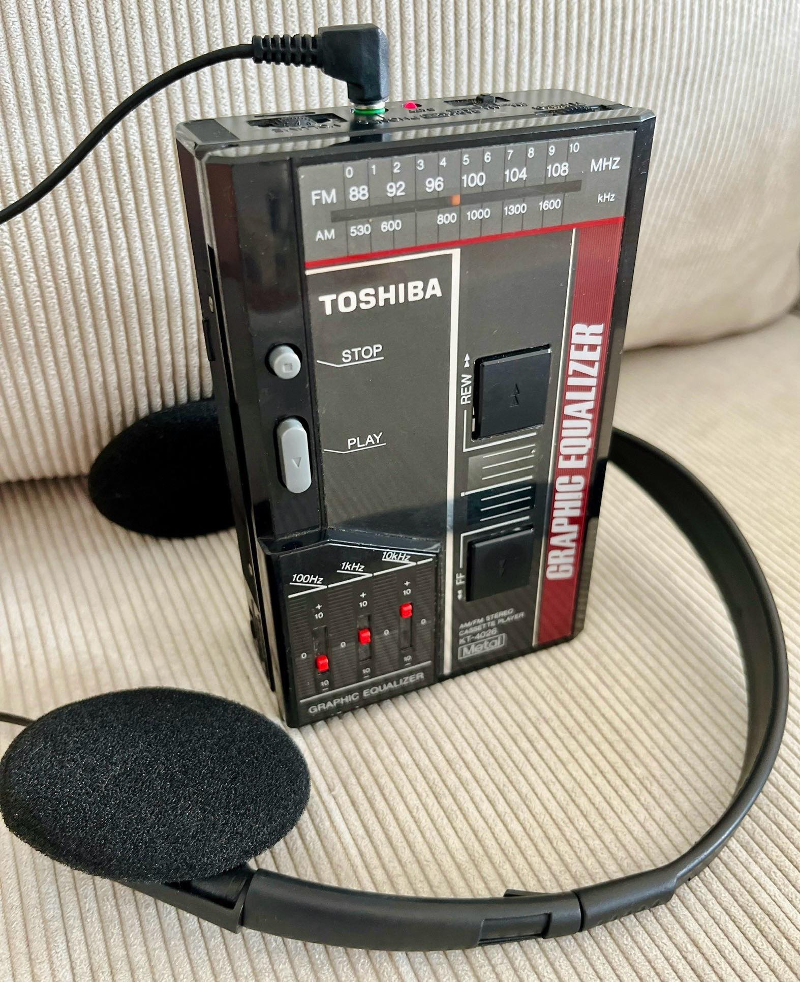 Toshiba / Japan #Walkman #cassetteplayer