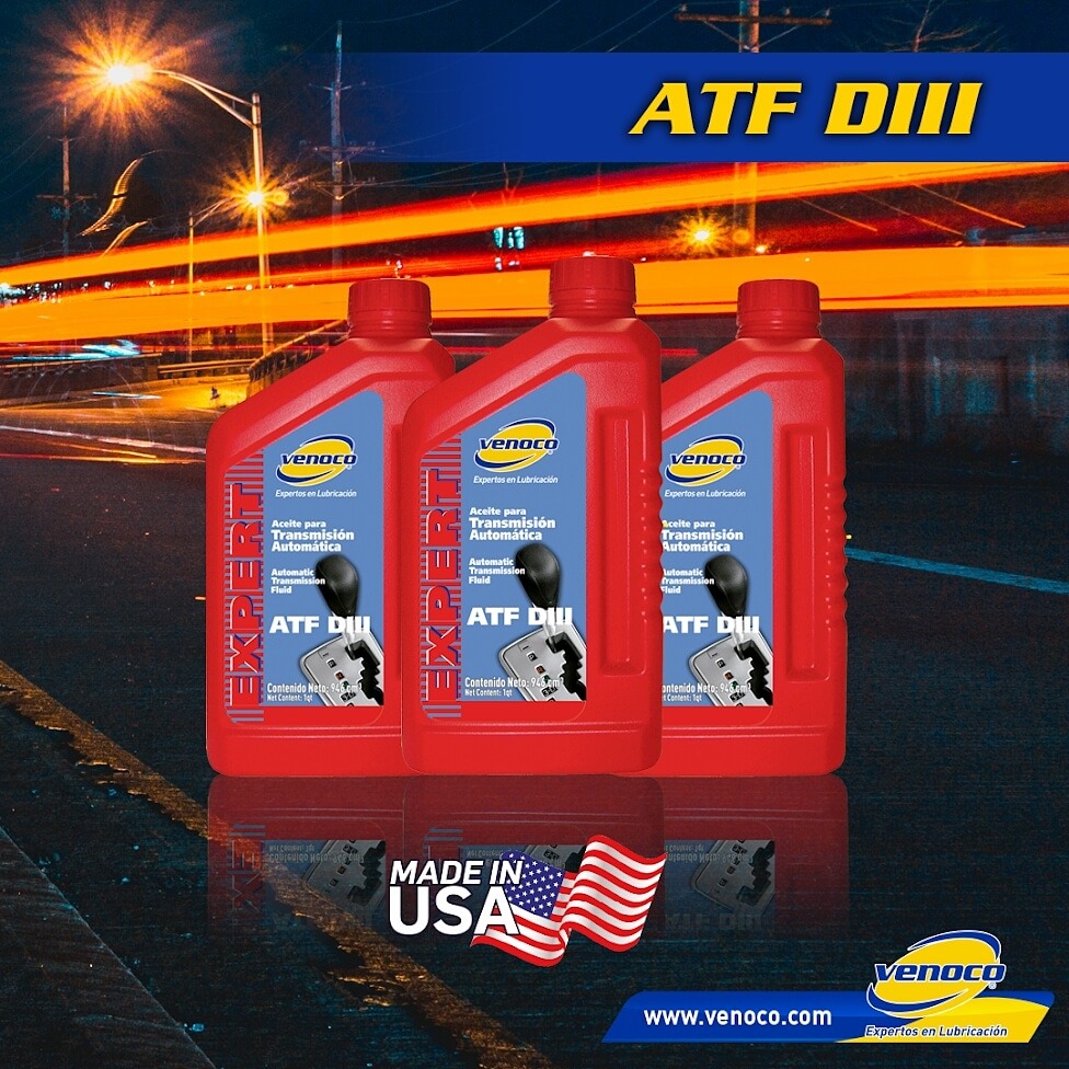 El fluido ATF DIII es ideal para... - Lubricantes Venoco