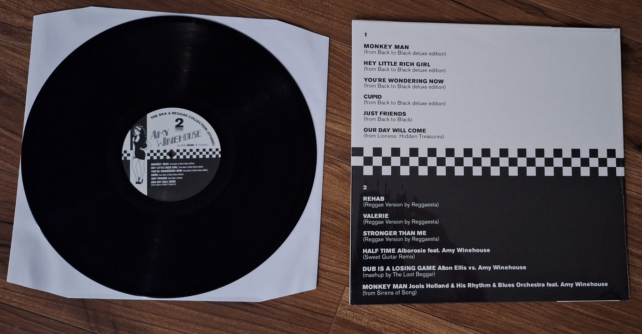 Amy Winehouse's The Ska EP bootleg on 2 Soul Records