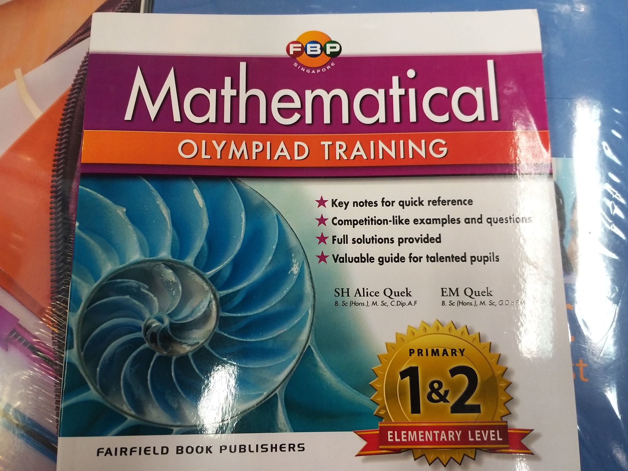 Kiddy Book - Mathematical Olympaid Trainning มี 3 ระดับ...