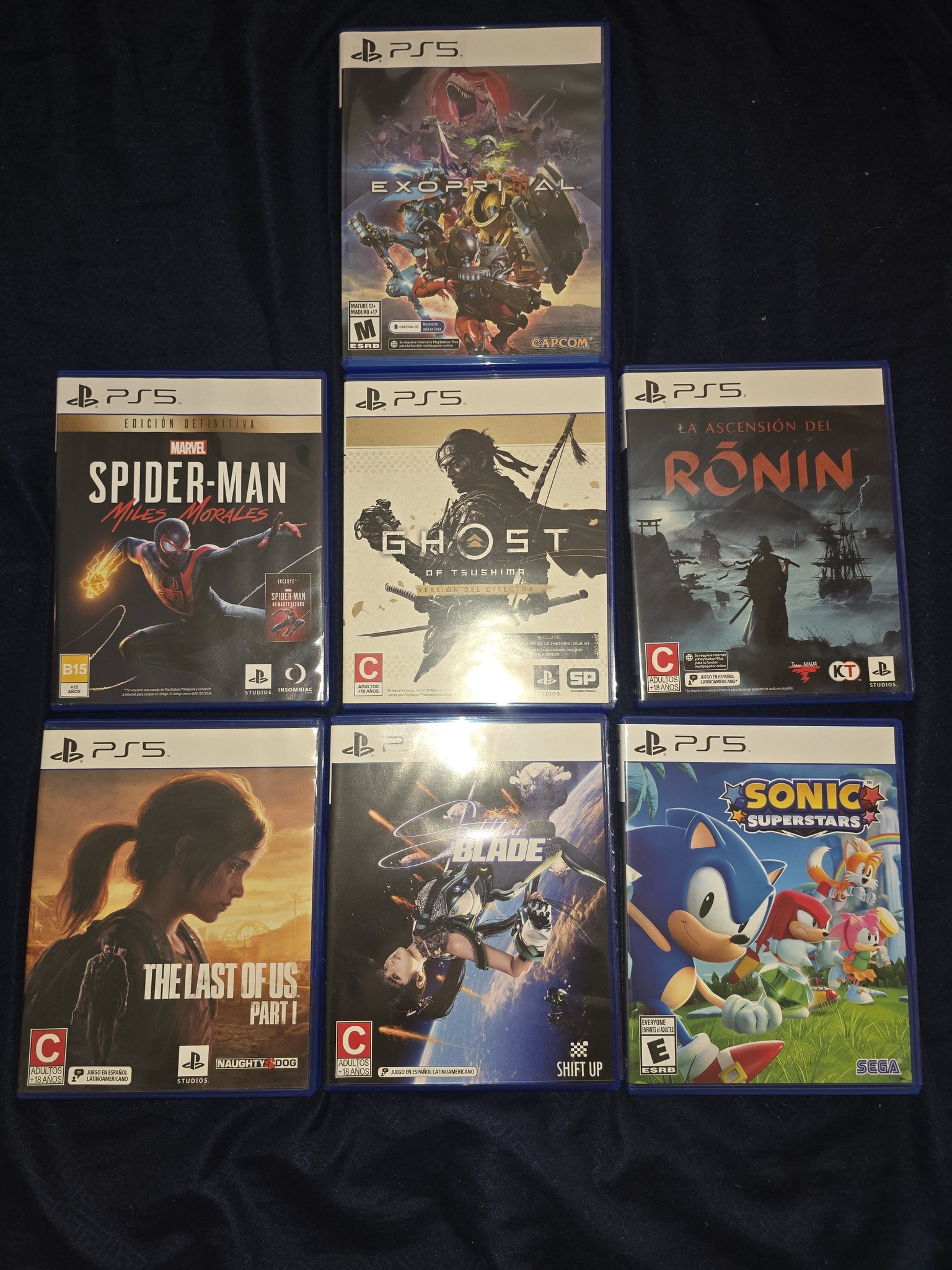 NUEVOS SELLADOS CAMBIOS POR STELLAR BLADE, BAYONETTA 2, SPIDER MAN