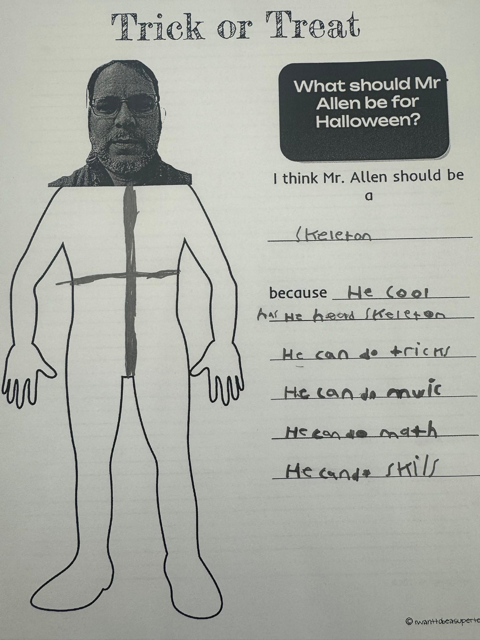 Matt Allen - I left an activity yesterday for my students... | Facebook