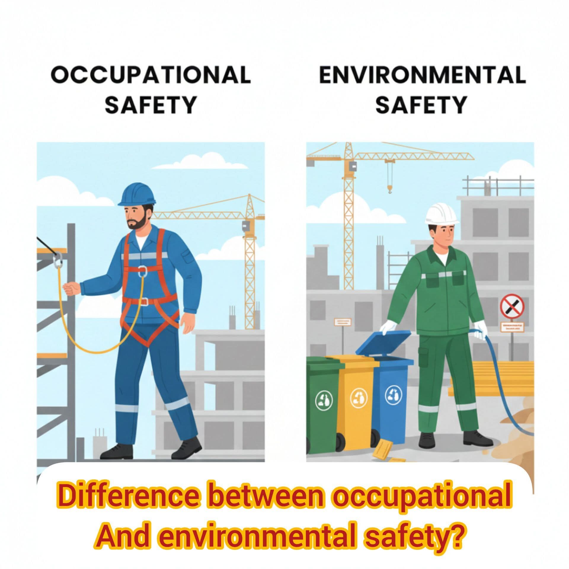 SAFETY AT YOUR WORK PLACE | Occupational Safety vs Environmental Safety ...