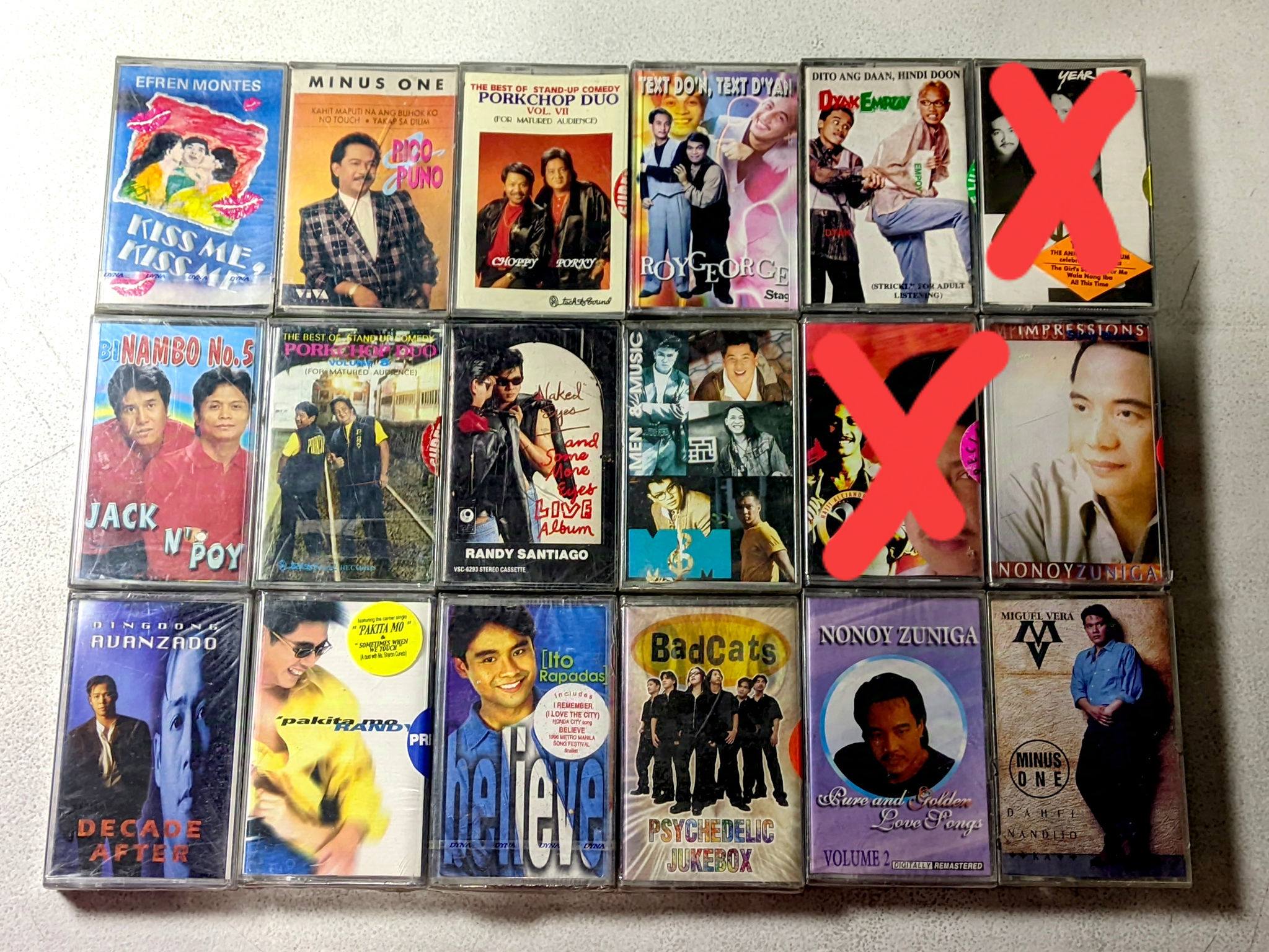 Assorted OPM Sealed Tapes