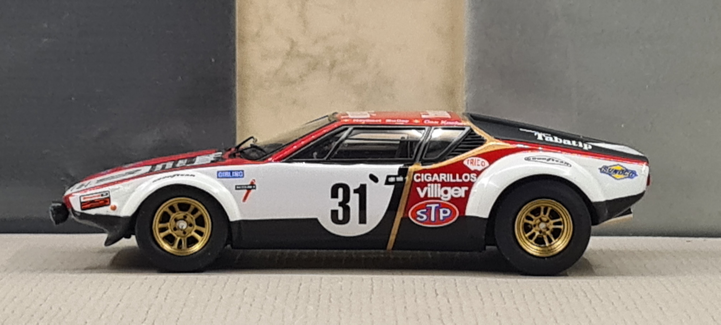 1/43 Spark... 1972 De Tomaso Pantera Gruppo 4 #2859... 24h Le Mans 