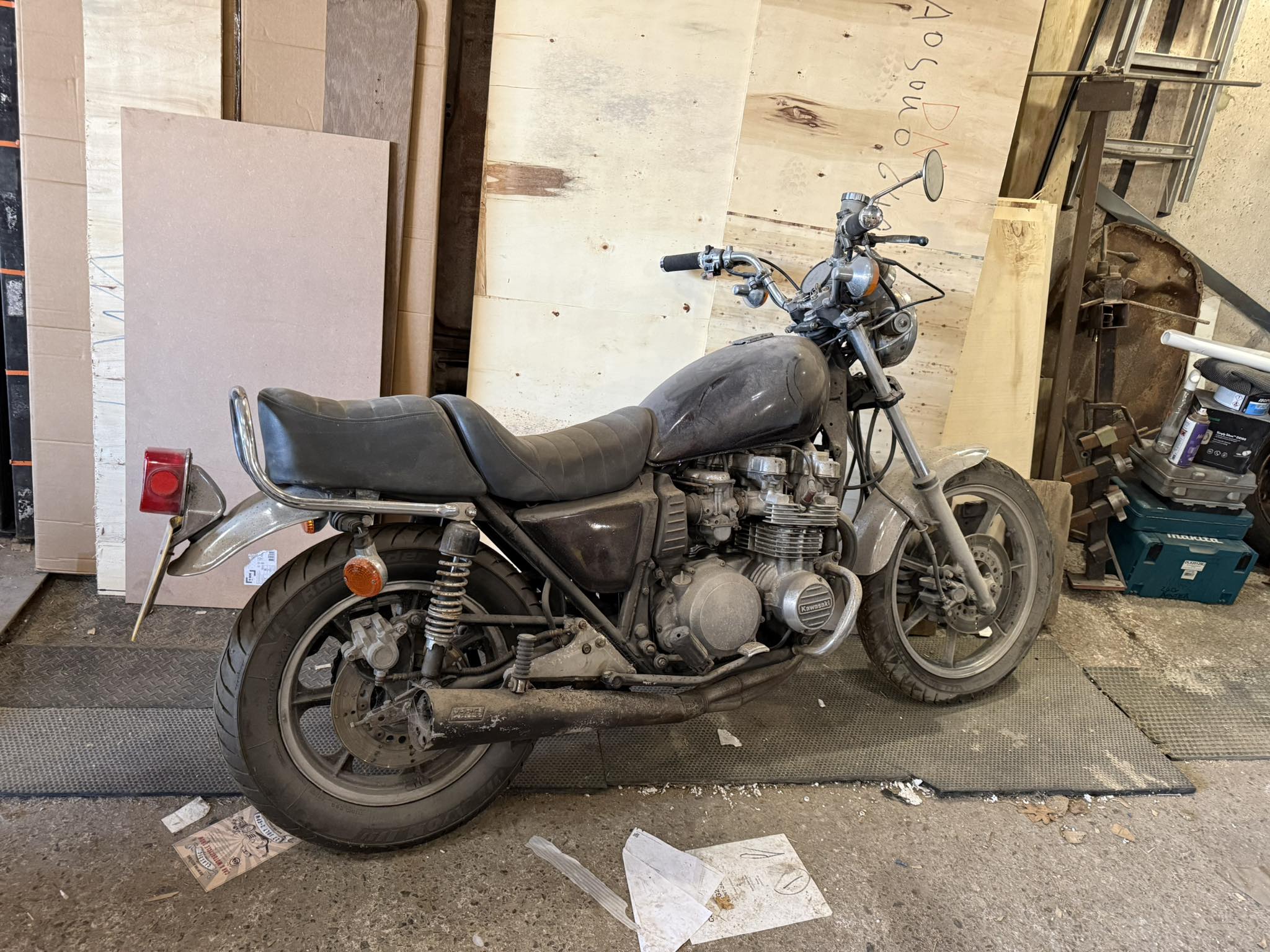 その他 440 Kawasaki th34 engine complete Starts