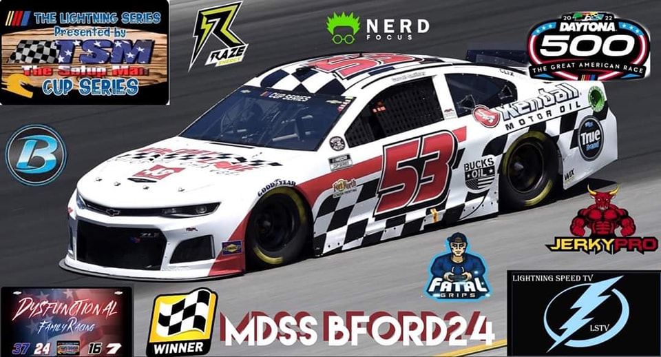 Congratulations to the #53... - Loose Lug Nut Racing League | Facebook
