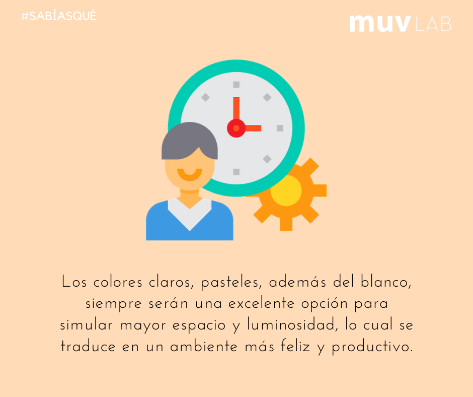 Muv Lab - ¿Sabías que el color de tu oficina puede...