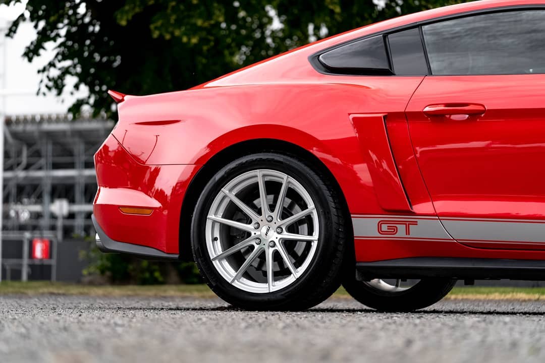 Ford Mustang GT S550 TSW Bathurst Silver w/Machined Face Rotary