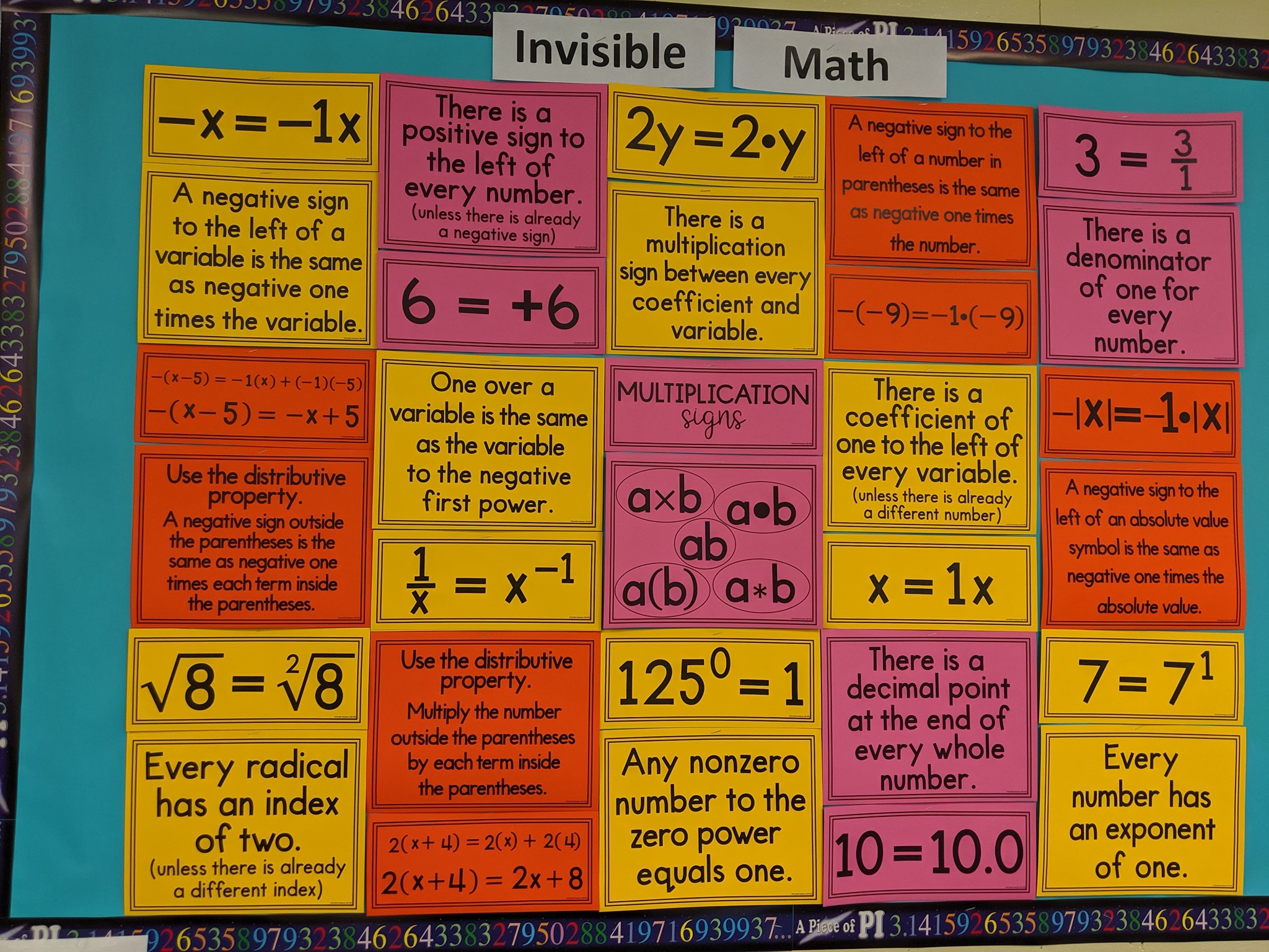 Invisible Math Bulletin Board Idea!... - Beyond The Worksheet | Facebook