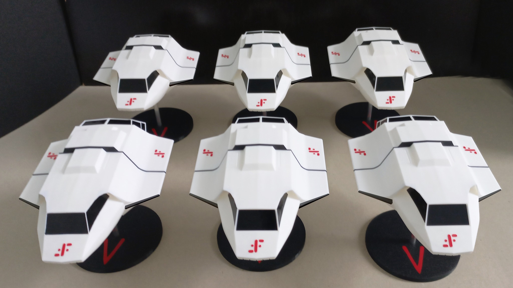 High-definition Skyfighter V models in 1:48 scale