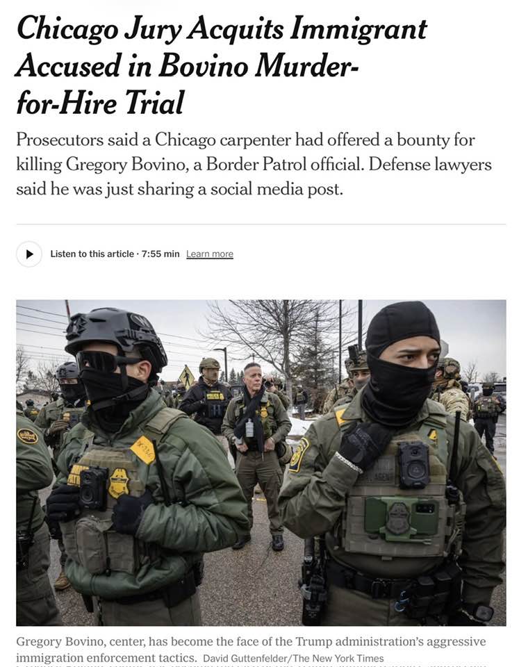 Tom Digby - ‘Gregory Bovino, a senior tactical commander... | Facebook
