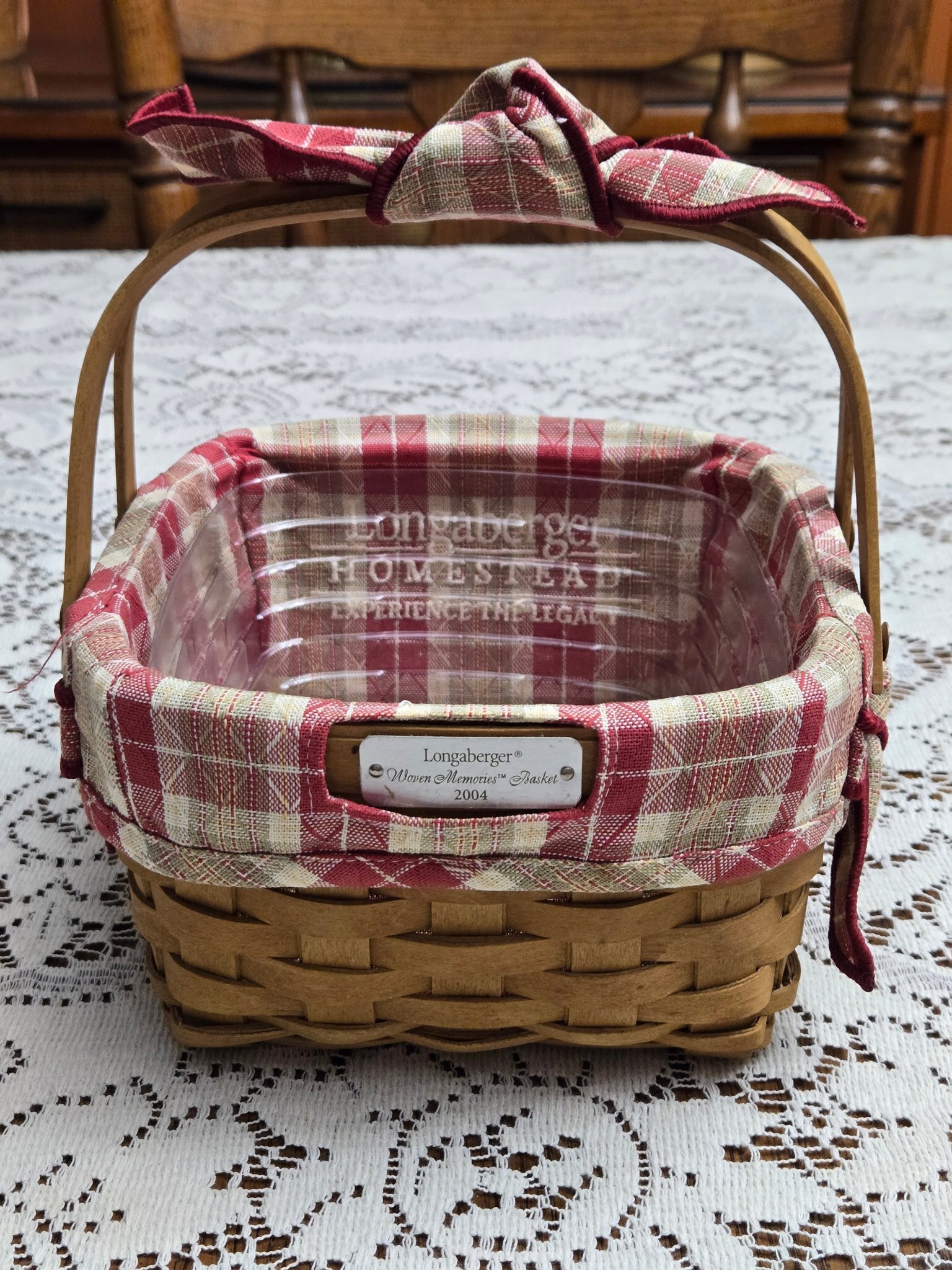 小物入れ Longaberger 2004 Tournament of Roses My Tournament of Roses Longaberger basket from 2004!