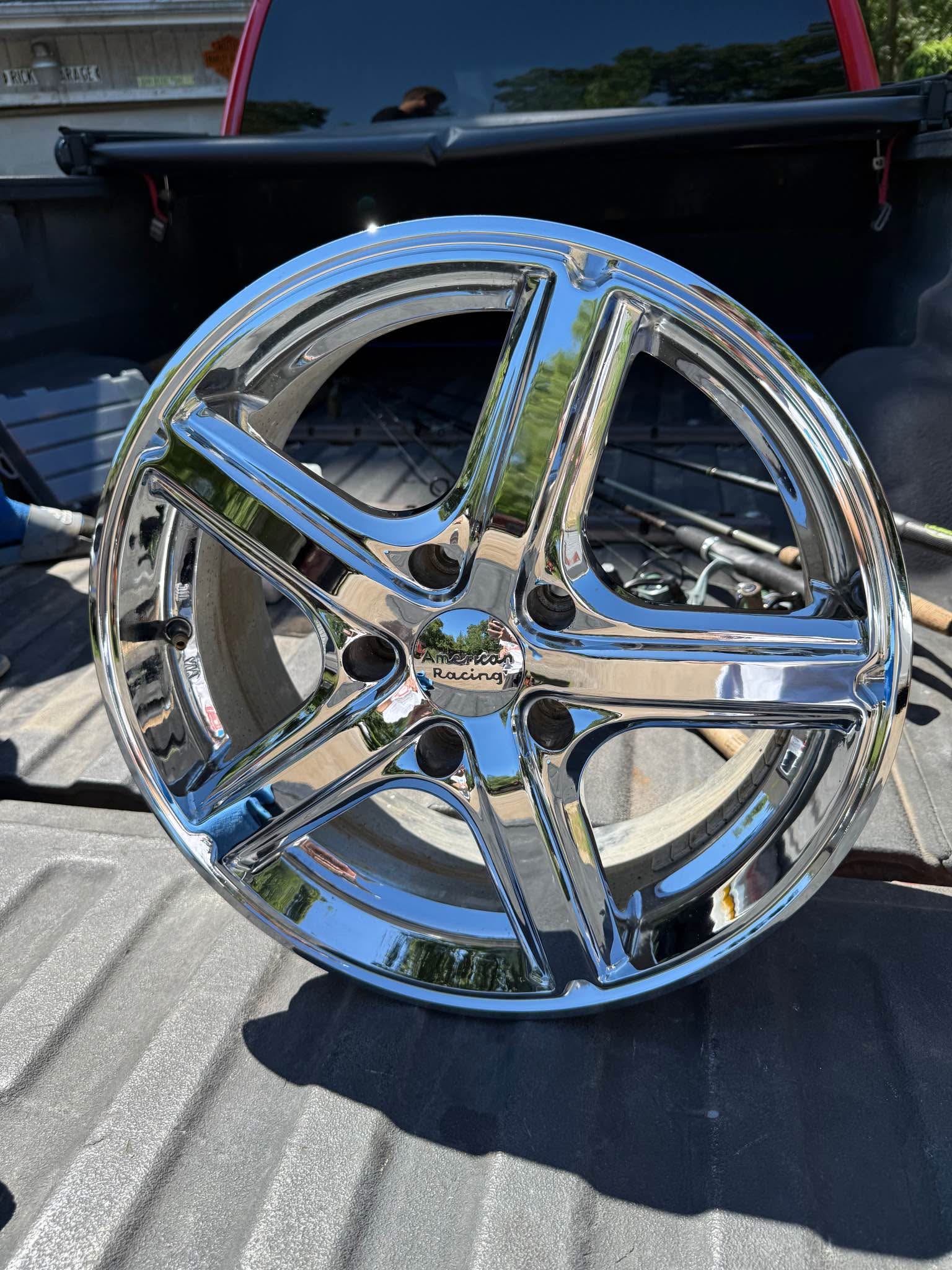 17” American racing 5x120 rims (Set of 4) - Car Wheels, Tires & Parts ...