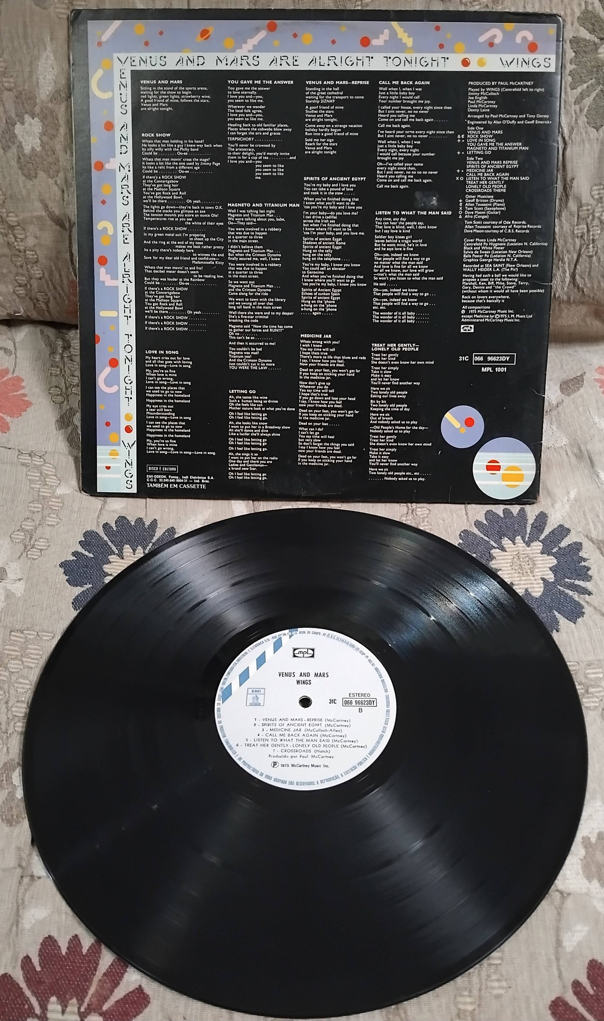 Rare Brazilian repress of Paul McCartney