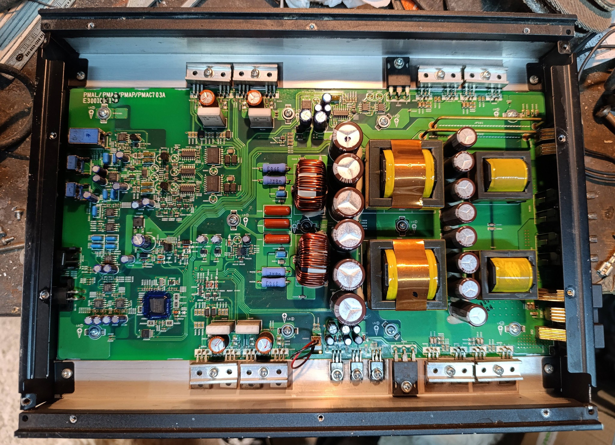 Restored Alpine MRD-M1000 amplifier
