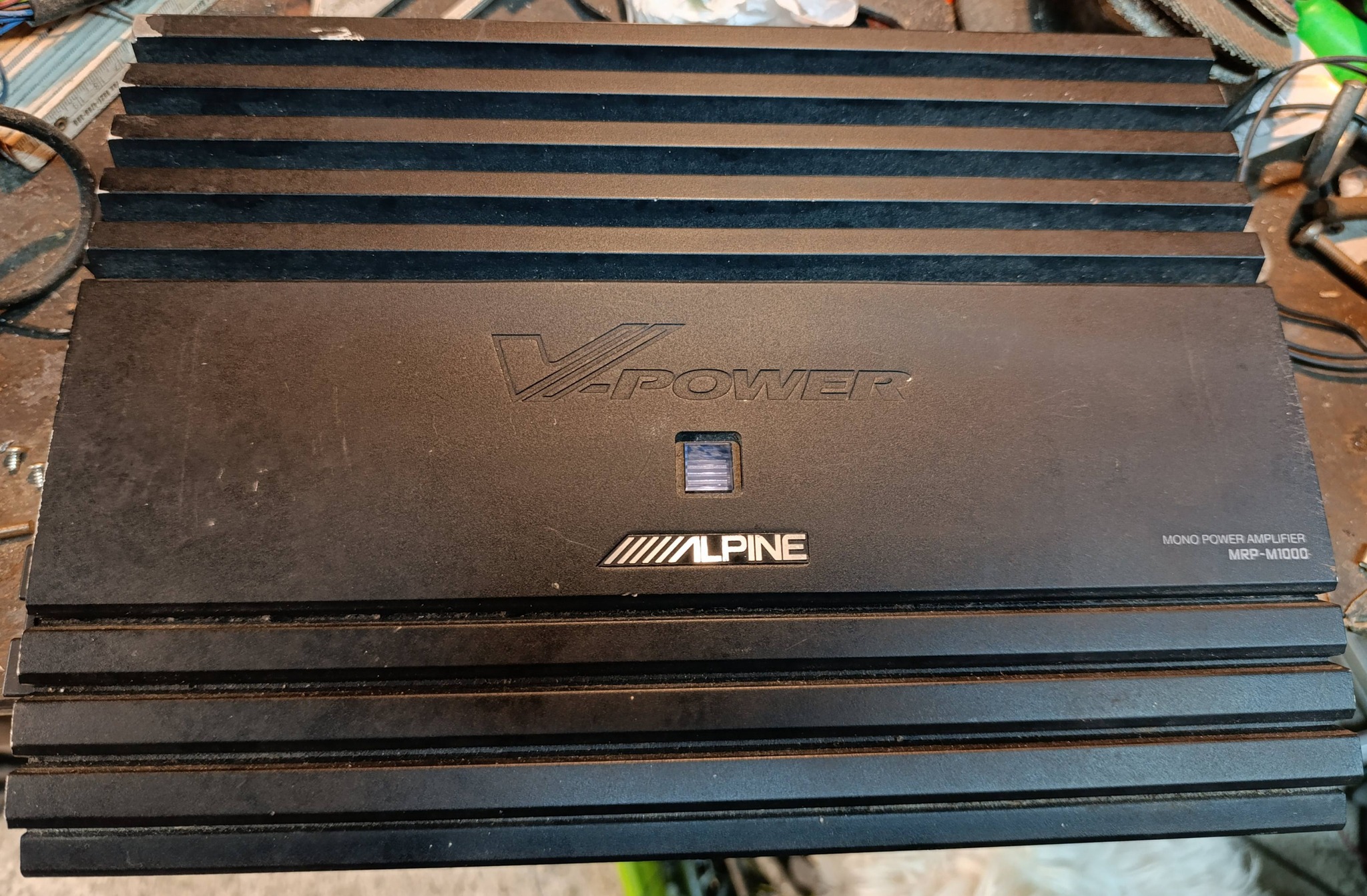 Restored Alpine MRD-M1000 amplifier