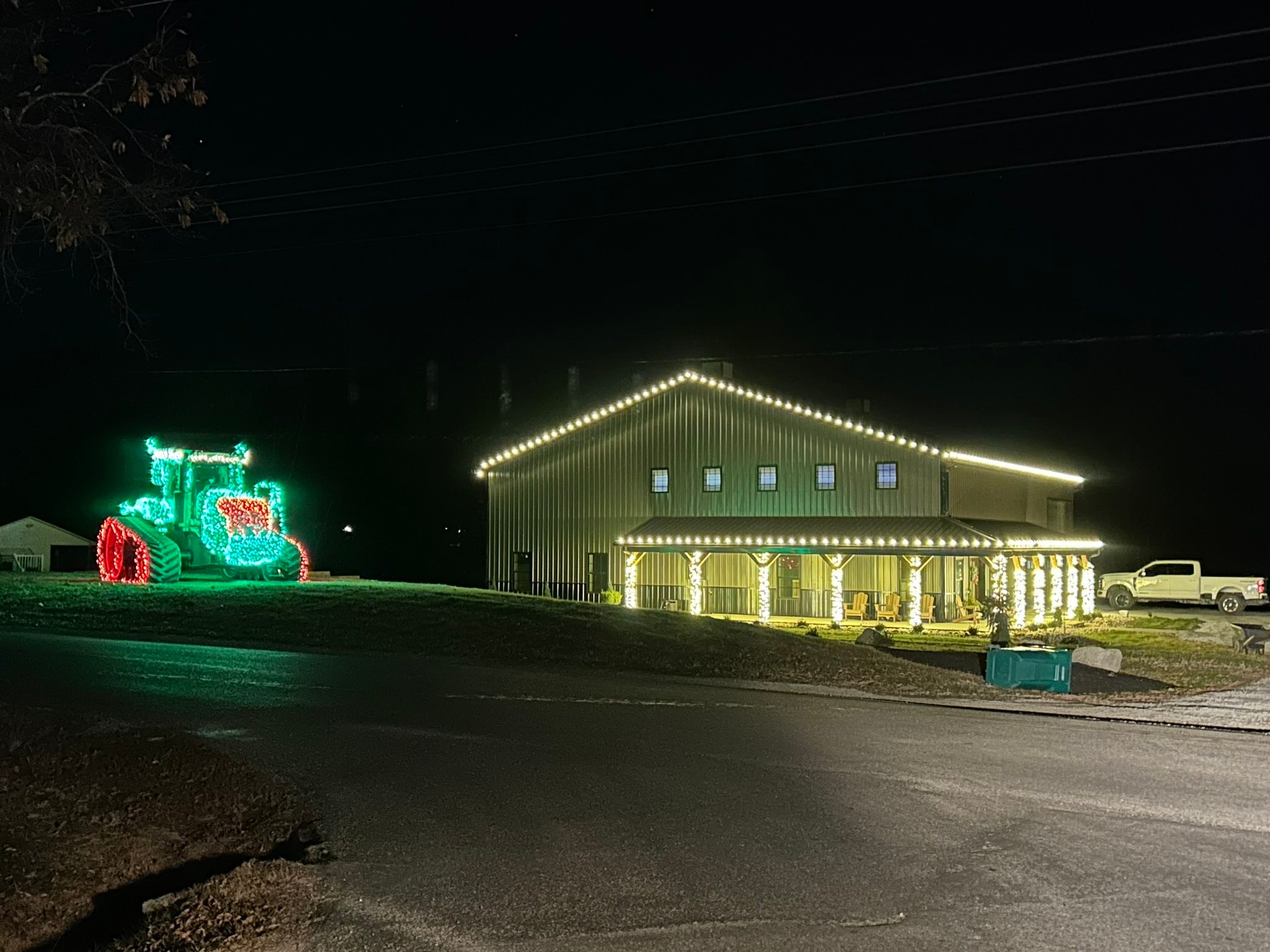 Christmas lights installation service