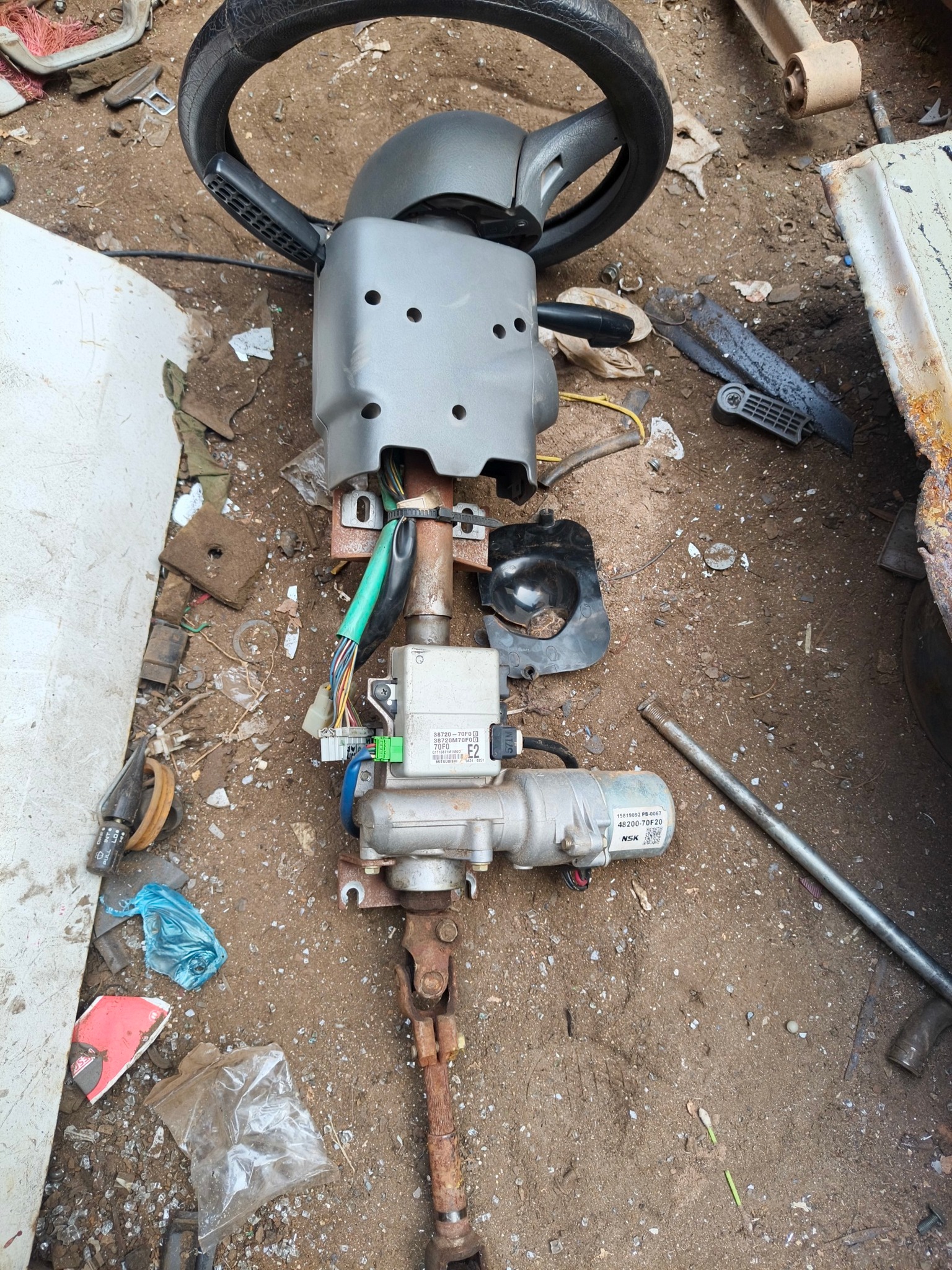 Zen power steering column for sale in working condition