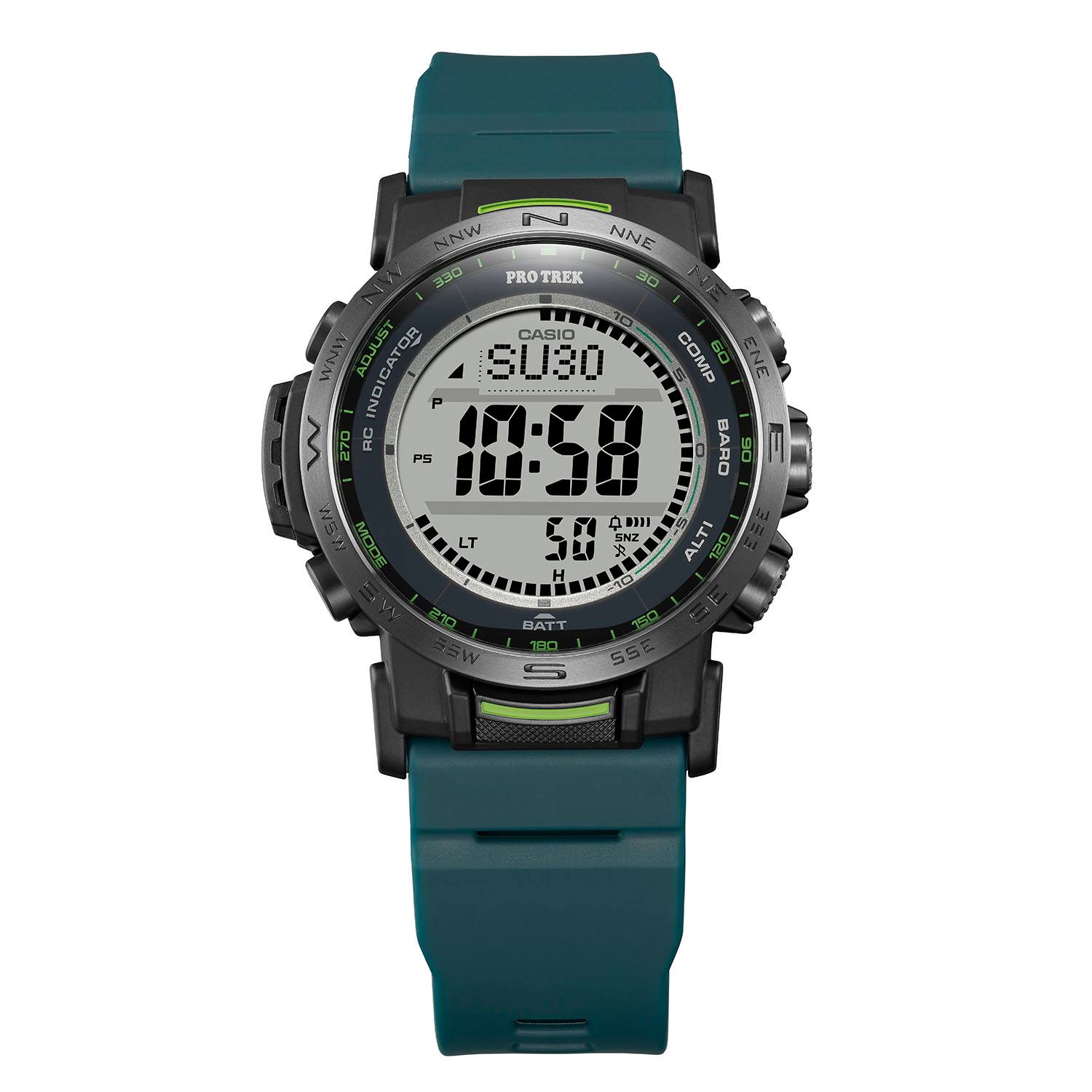 The PRW-30Y-1B, housed in the climber line of Protrek watches