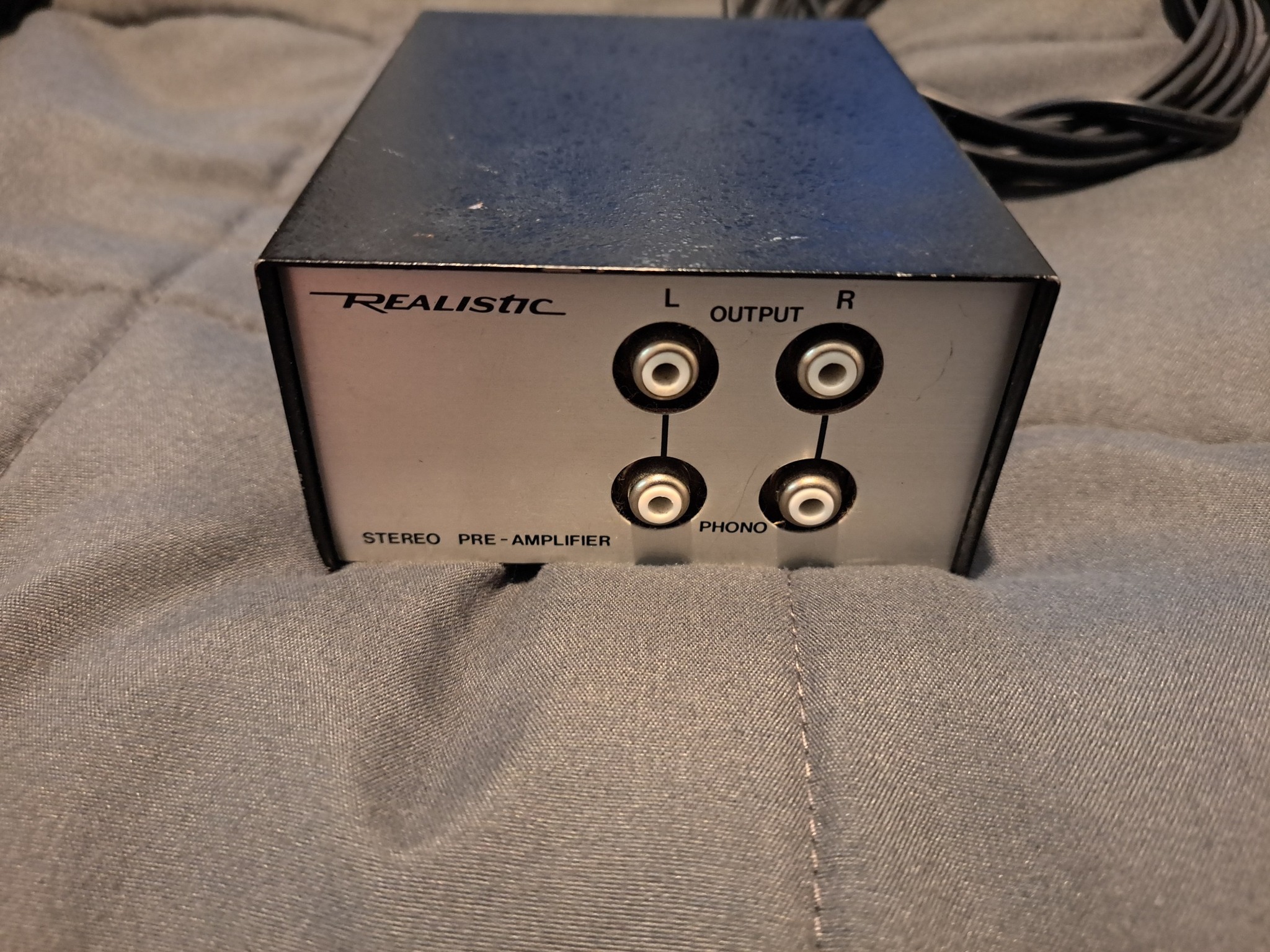 Japanese preamp found at garage sale