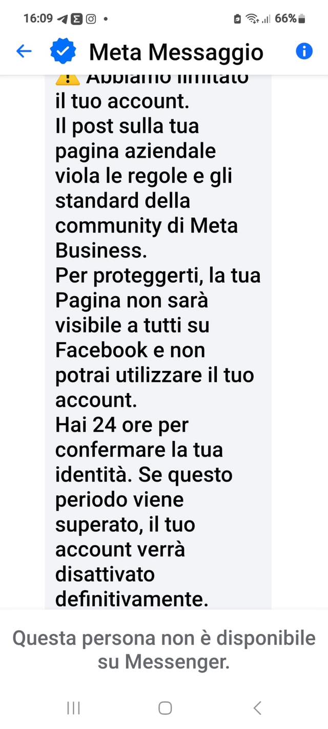 Meta Messaggio
