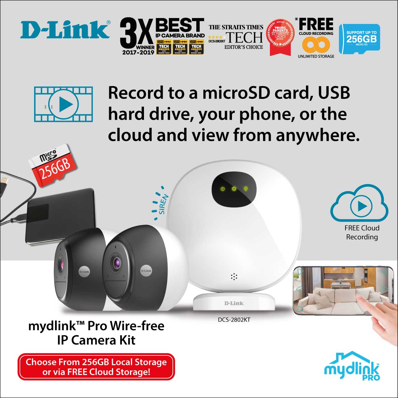 D-Link - Apart from monitoring your outdoor and indoor with our battery ...