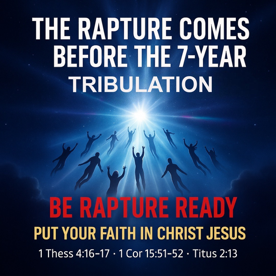 BE READY FOR THE RAPTURE | Beloved, the Bible is crystal clear — the ...