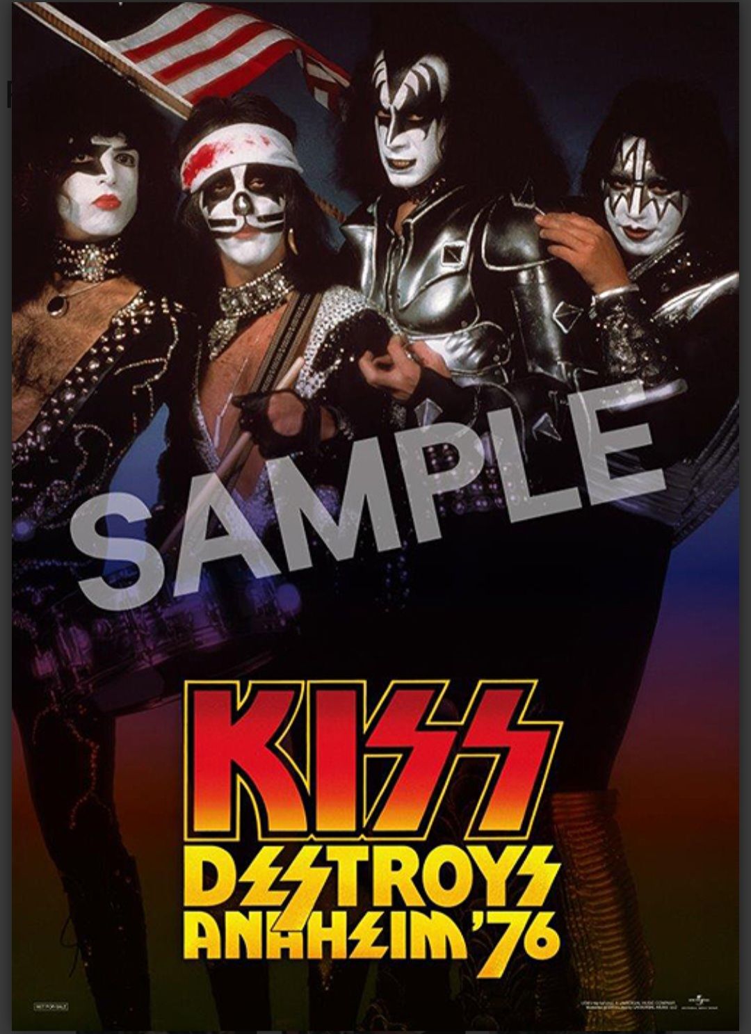 KISS Destroys Anaheim Japanese CD sale at CD Japan