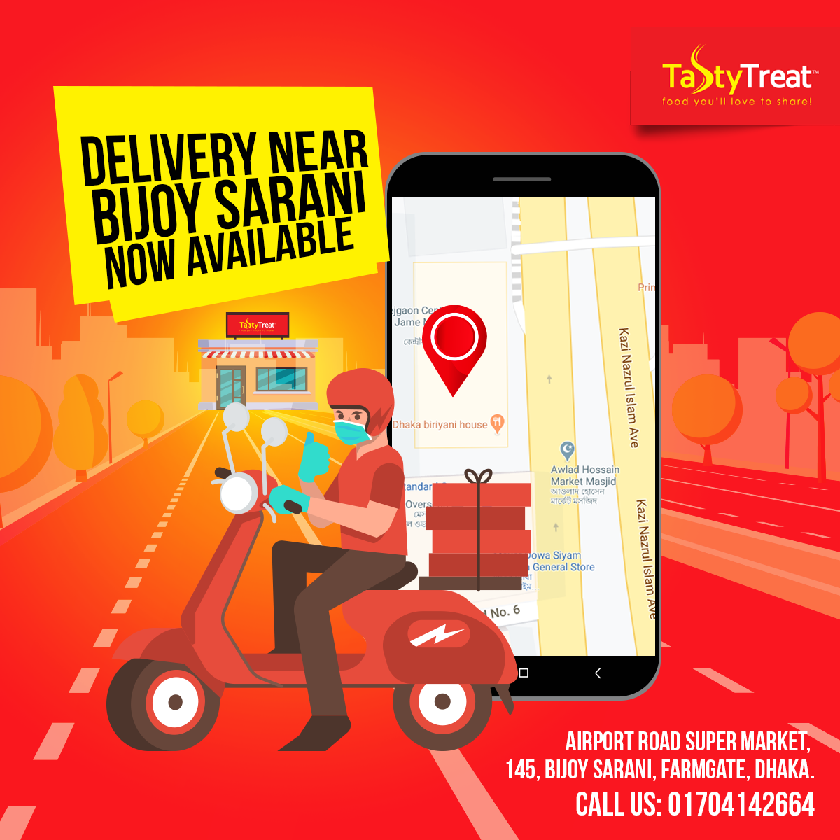 Tasty Treat - Get home delivery near Bijoy Sarani from our new outlet ...