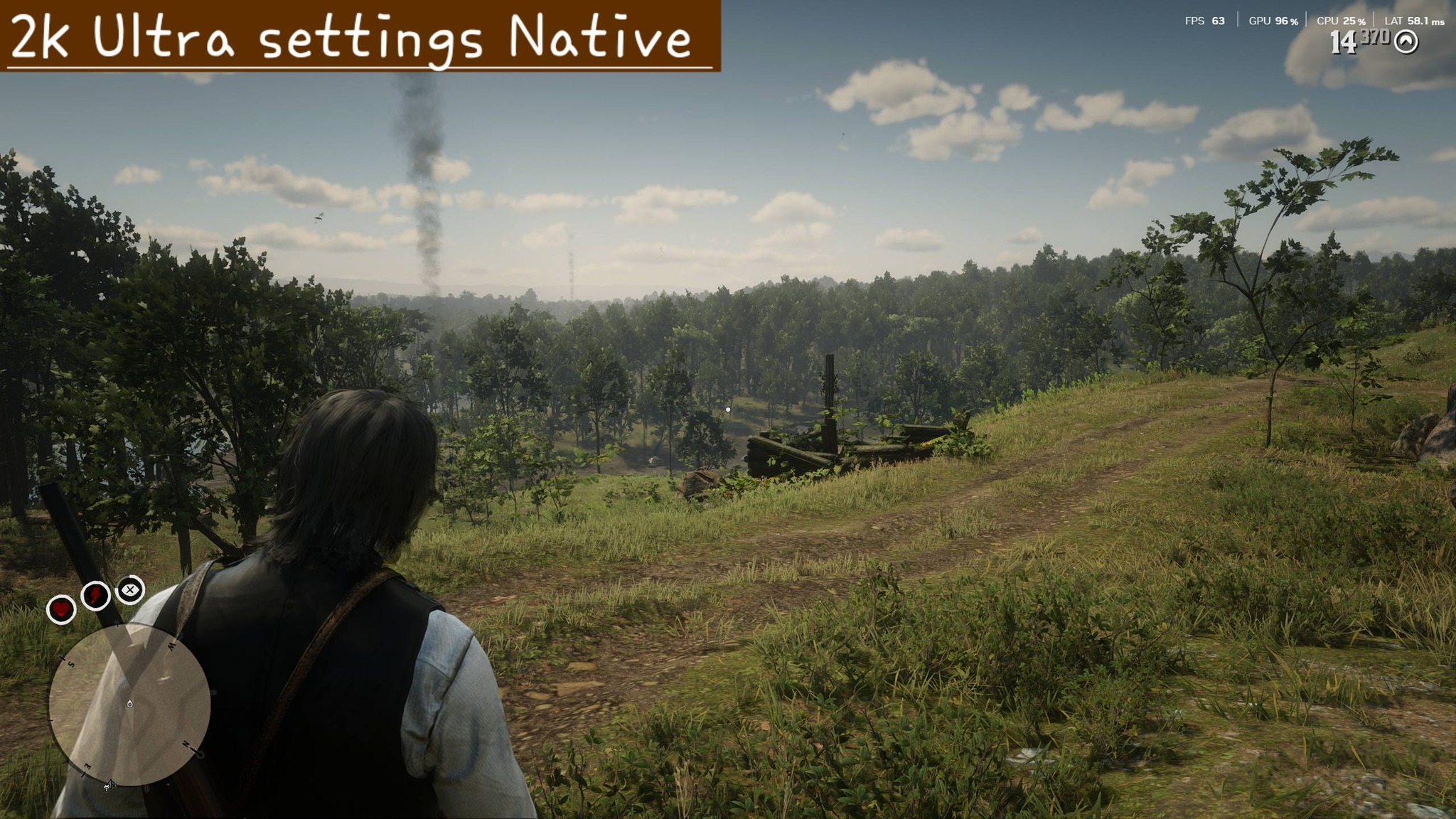 مقارنة لعبة RDR2 بين ال Native وال Dlss 4.5 الجديد من نفيديا 👇 | Facebook